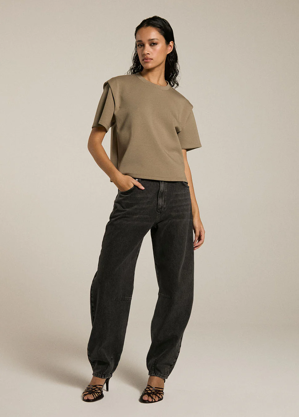Homage to Denim Homage amber balloon jeans