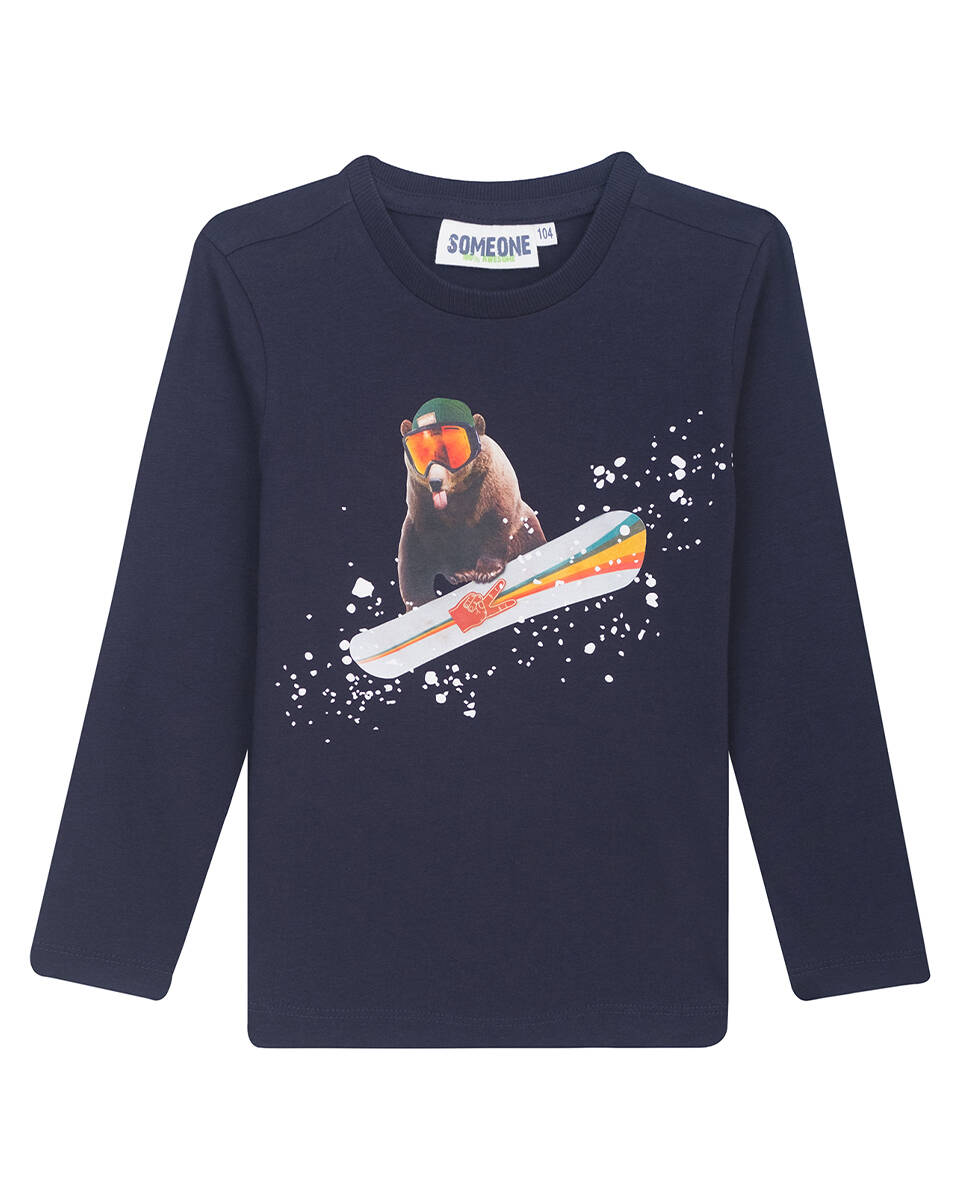 Someone T-shirt lange mouw sb03.252.58350