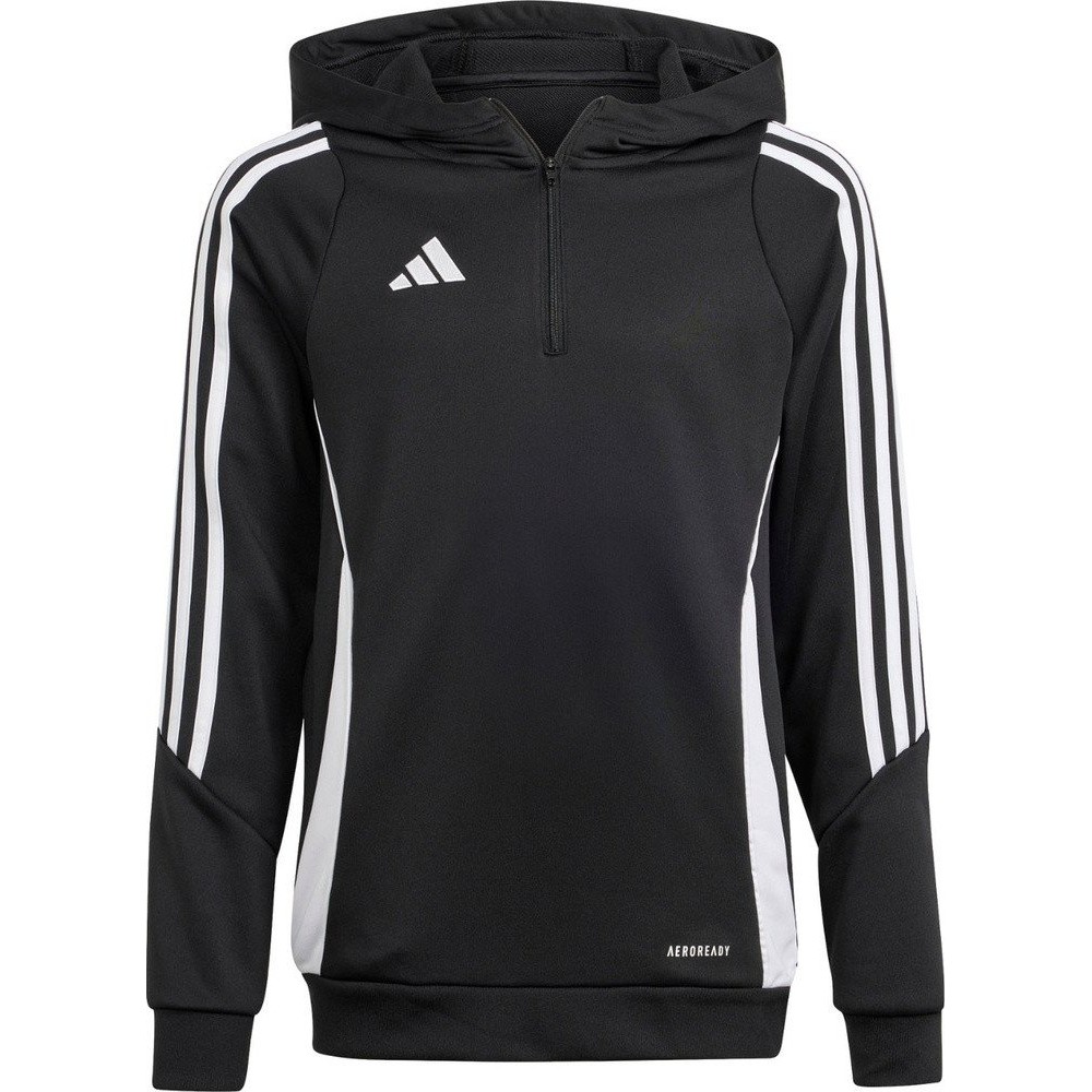 Adidas Kinder/kids tiro 24 quarter zip training hoodie