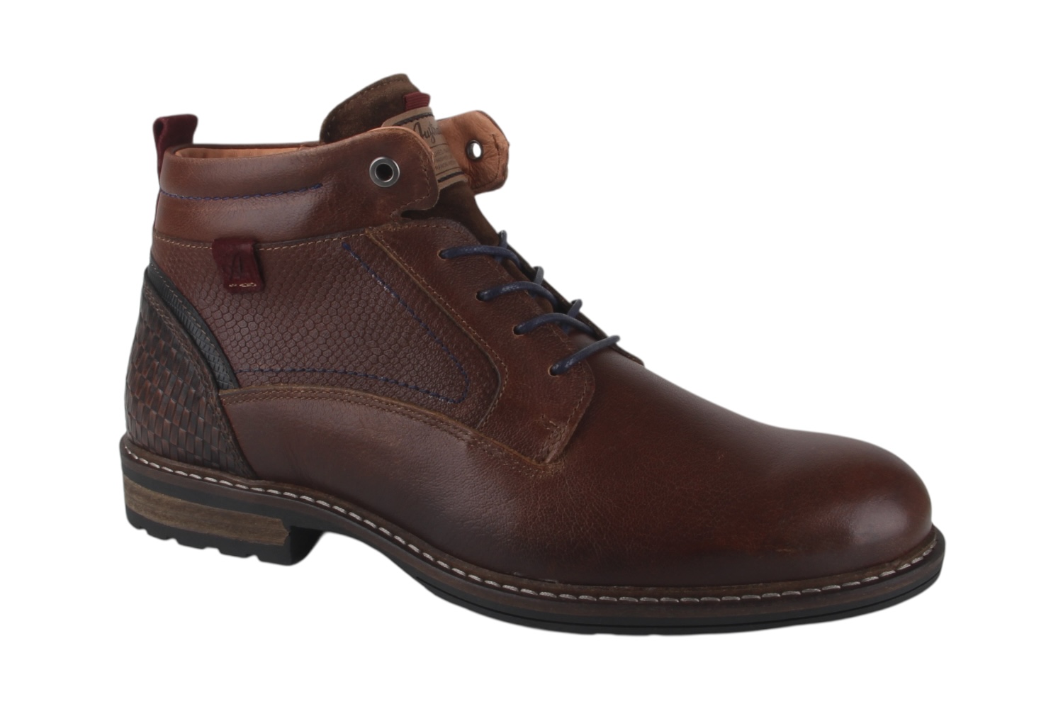 Australian Footwear 15.1212.06-dk4 heren veterboots sportief