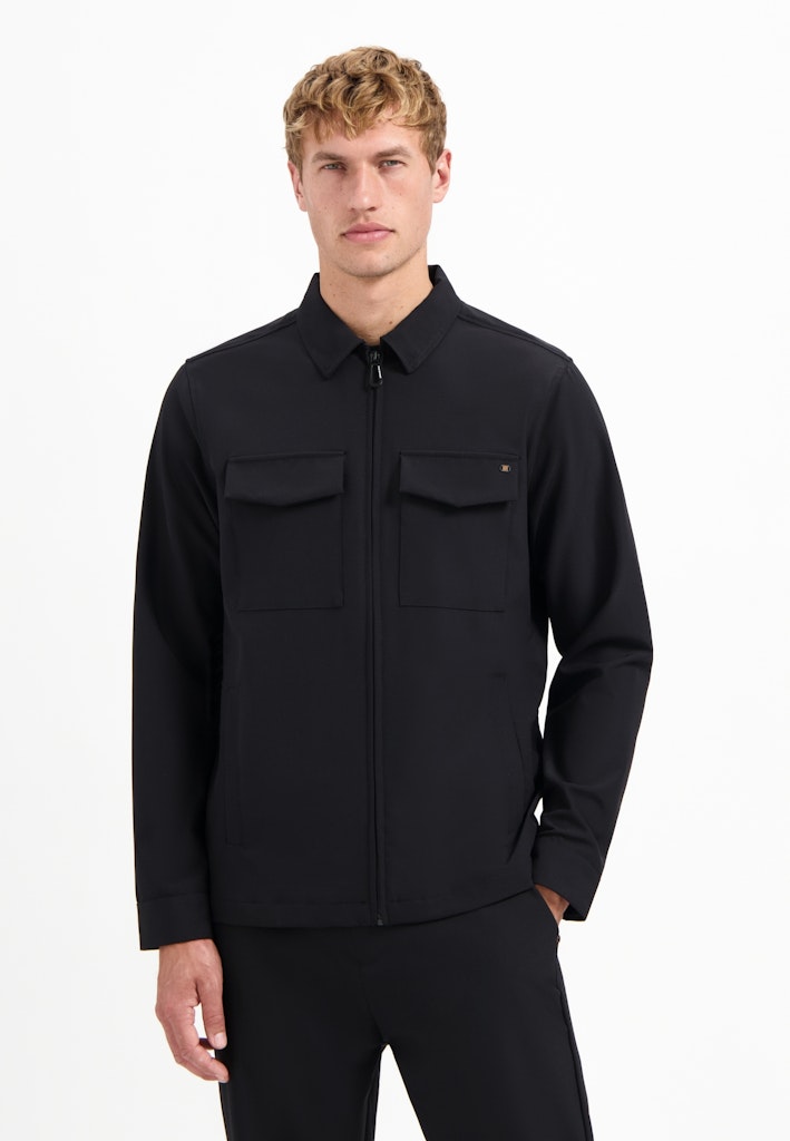 No Excess Overshirt full zipper stretch sedoc -
