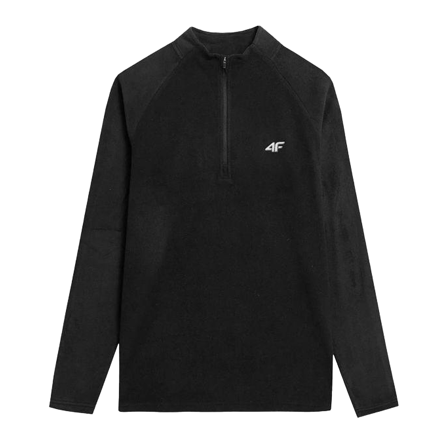 4F Heren fleece sweatshirt met kwart ritssluiting