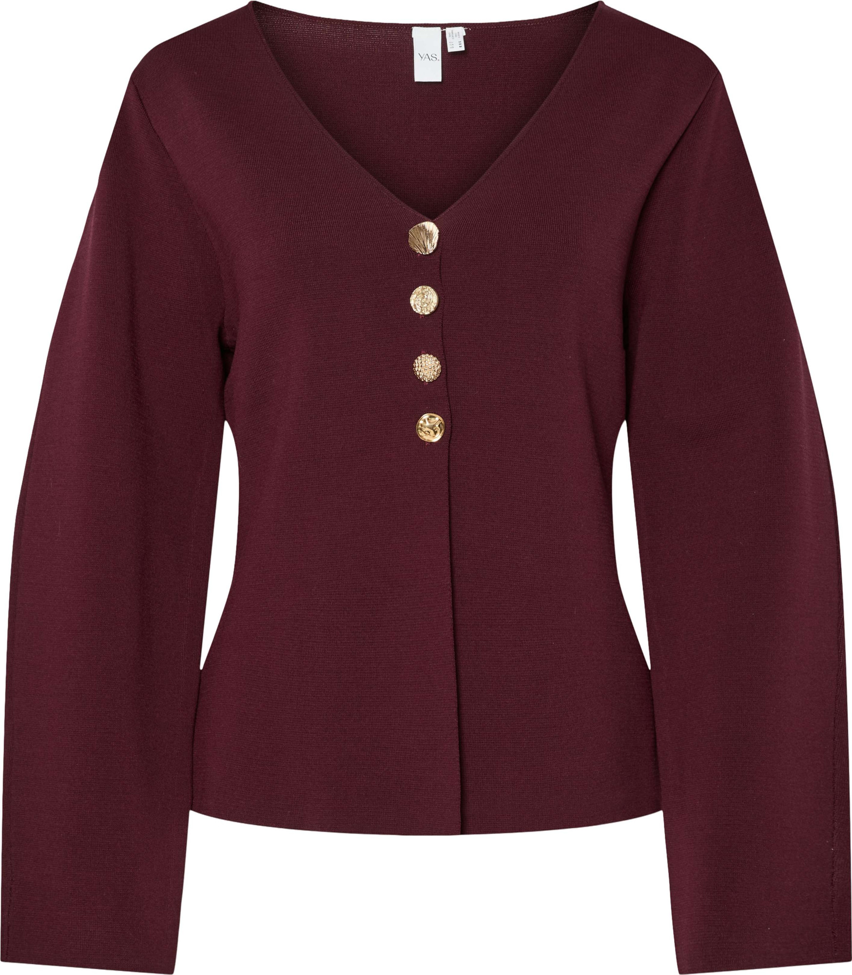 Y.A.S Yasmikkala ls knit cardigan s. port royale