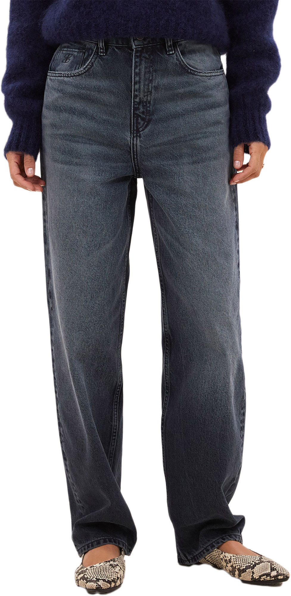 By-Bar Amsterdam Lew dark denim pants dark denim