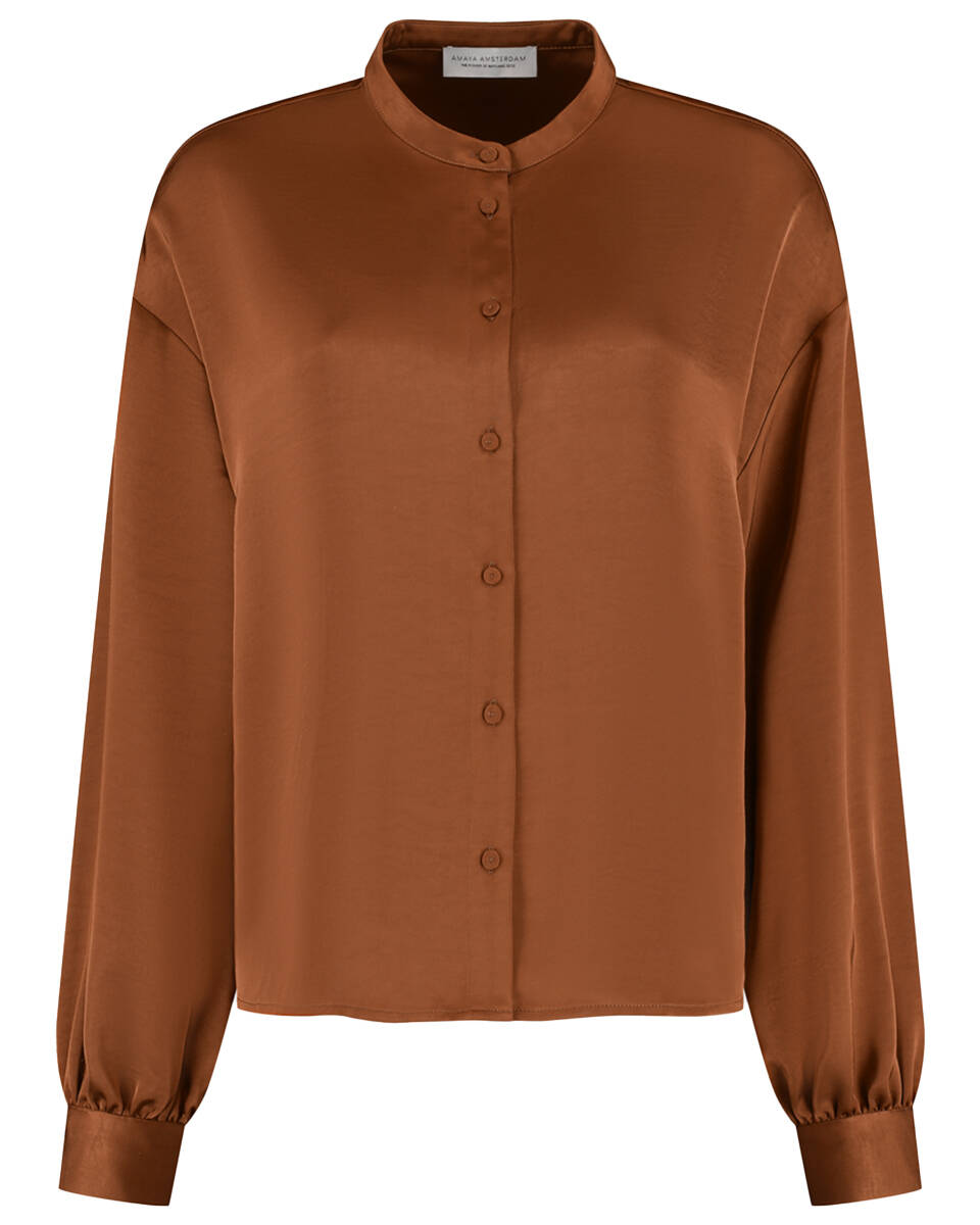 Amaya Amsterdam Blouse lange mouw 253-a3 poggy