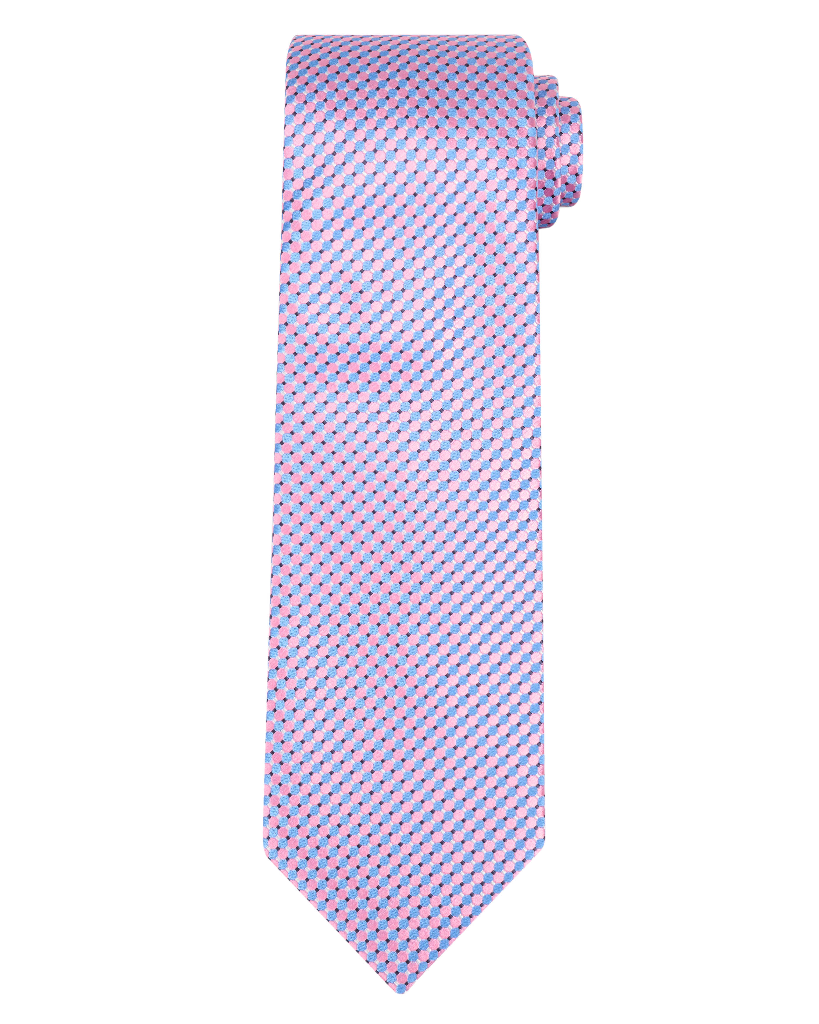 Eton Semi solid woven silk tie