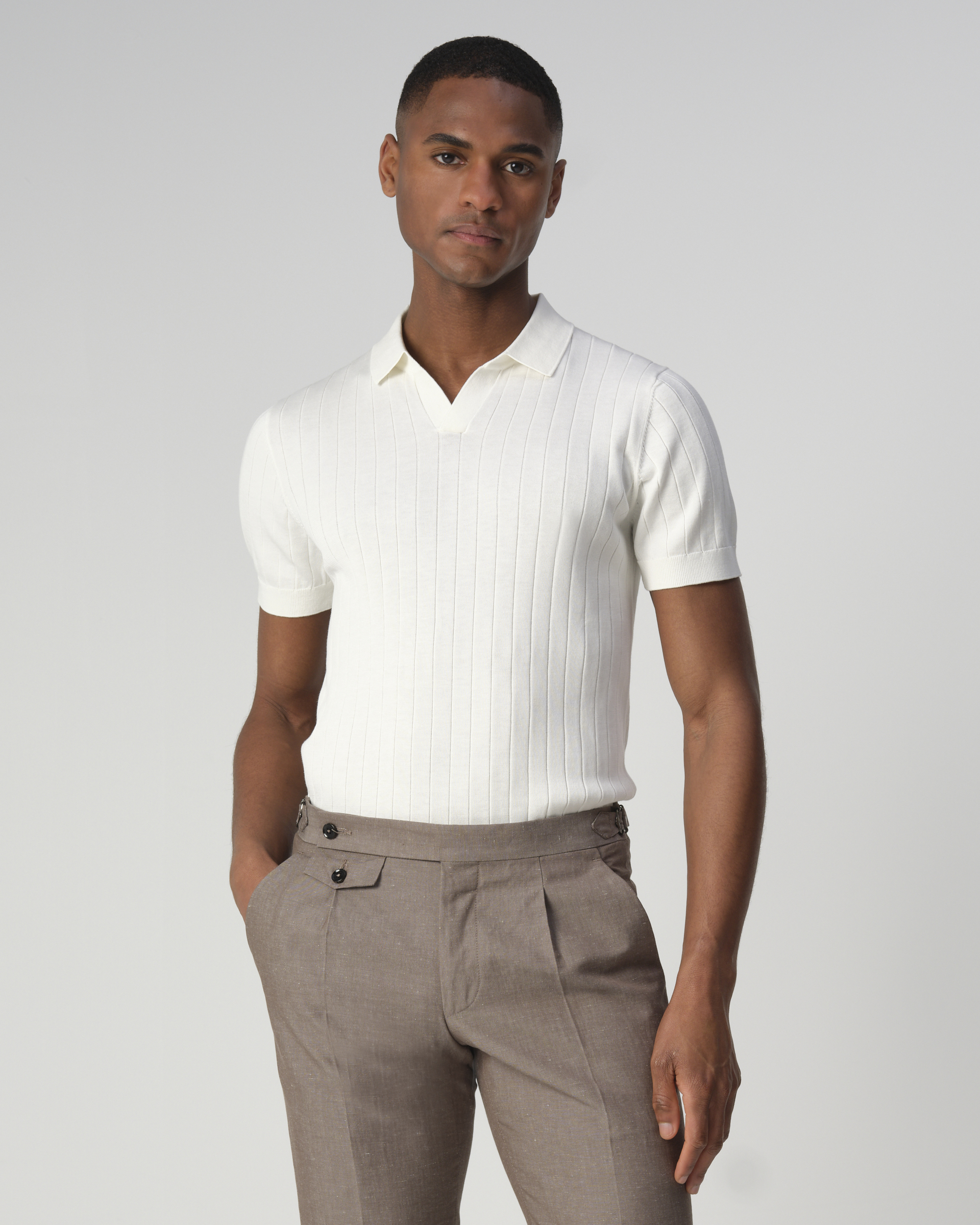 Dutch Dandies Gatsby polo met korte mouwen