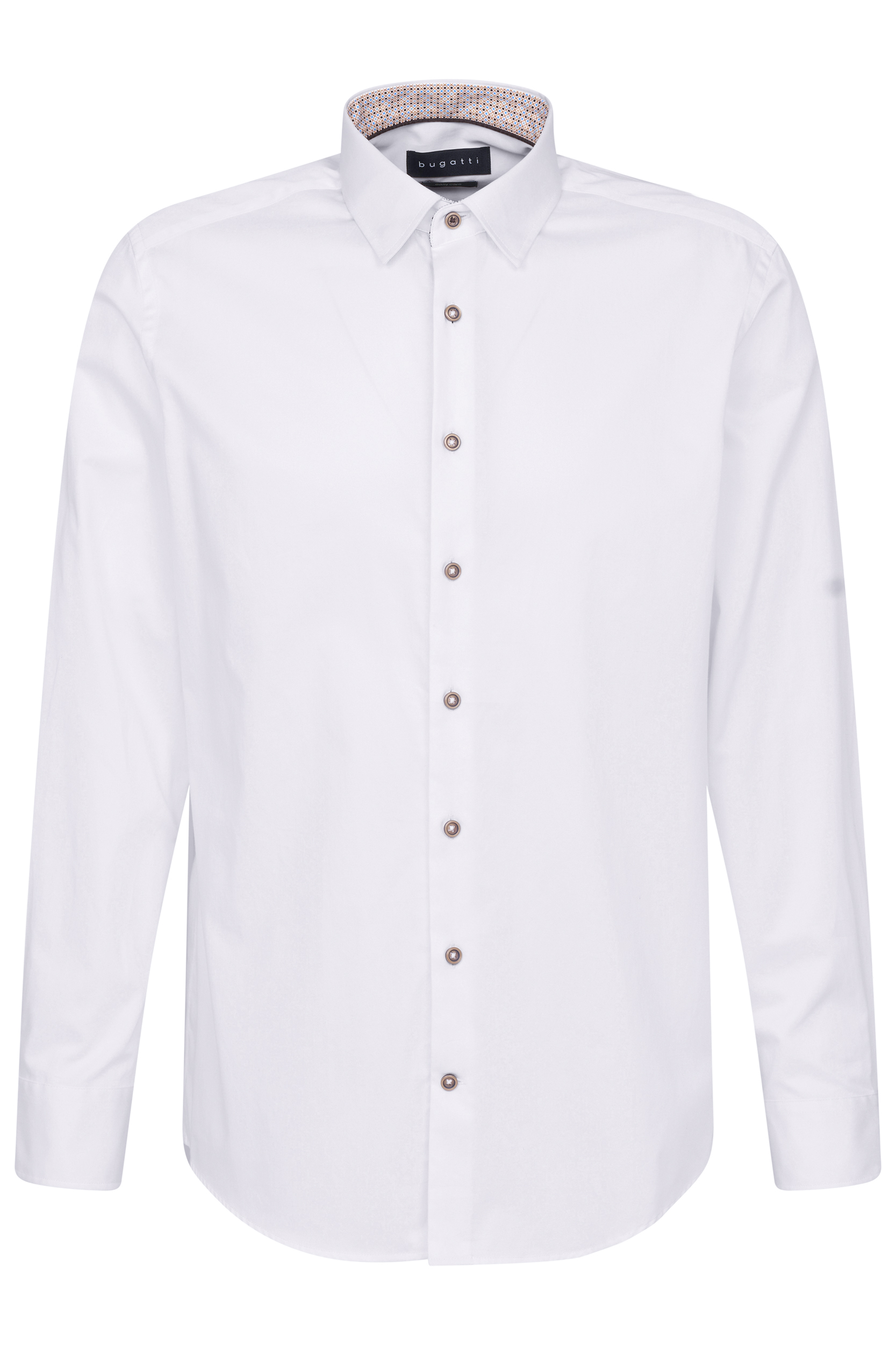Bugatti Clothing casual overhemd met lange mouwen
