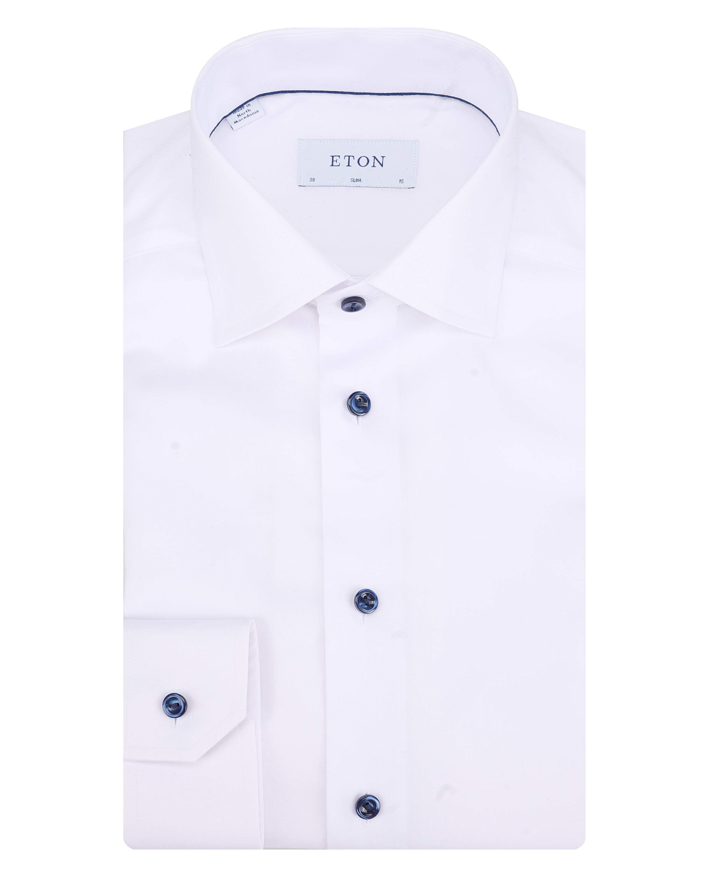 Eton Overhemd met lange mouwen