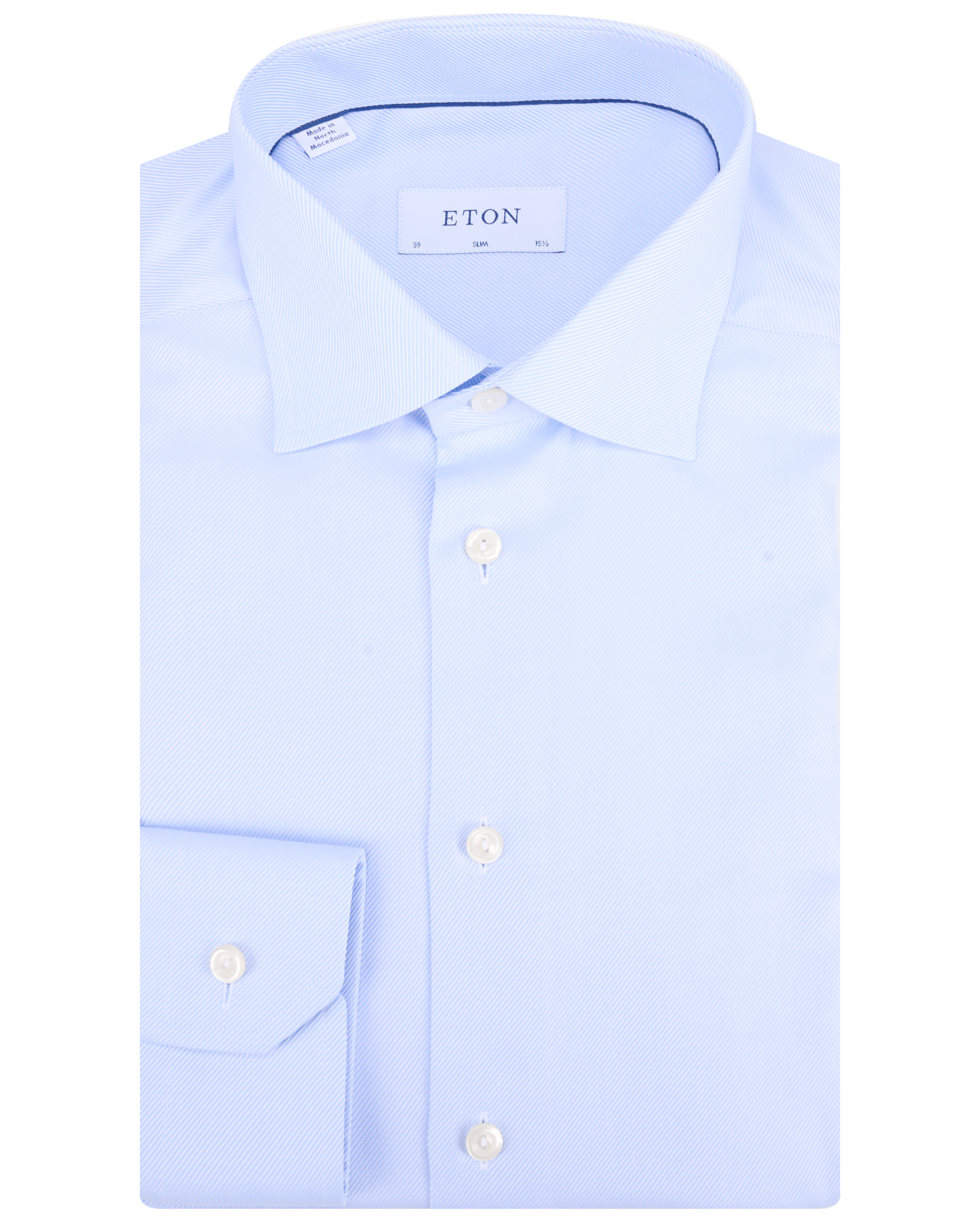Eton Overhemd met lange mouwen