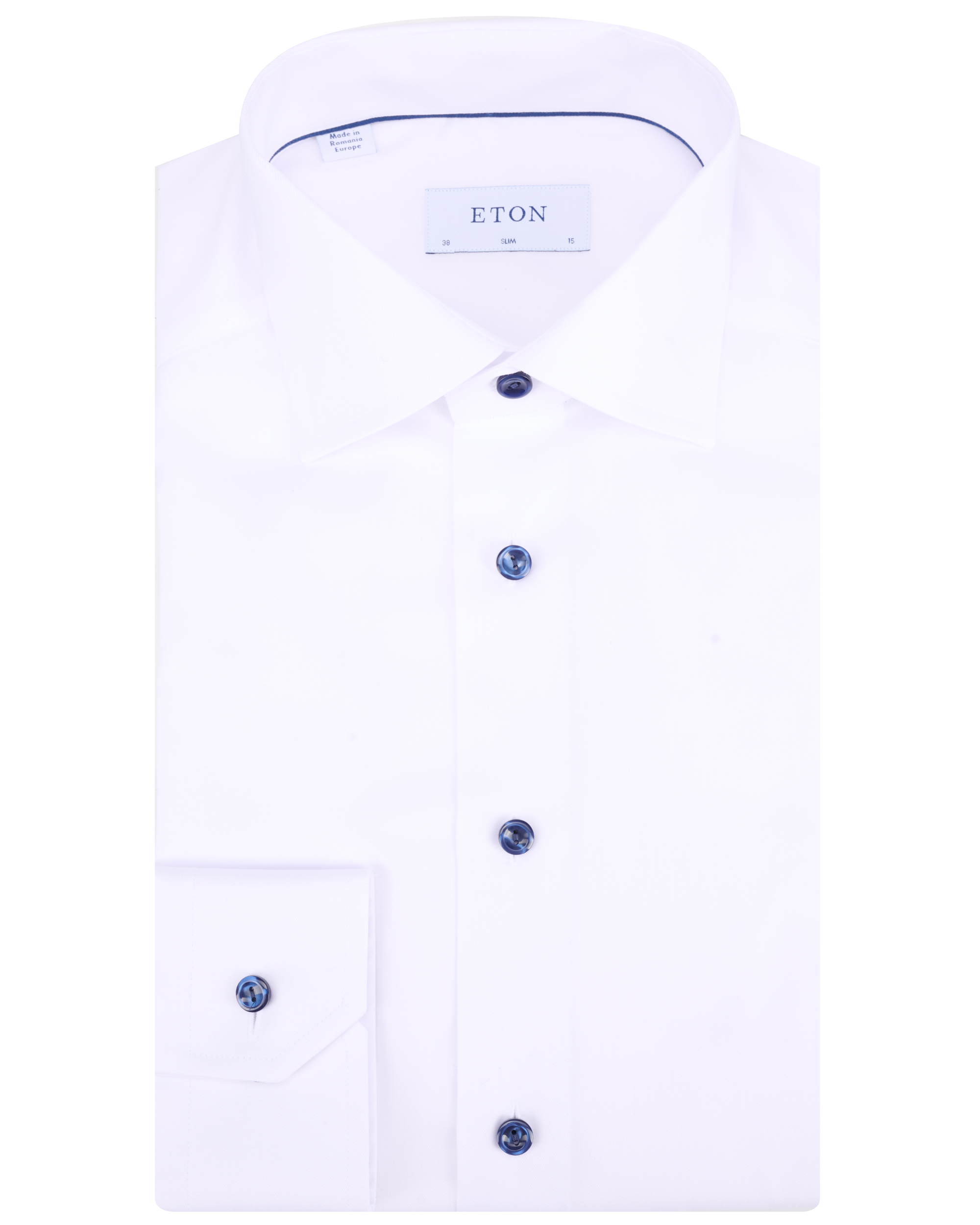 Eton Slim fit overhemd met lange mouwen