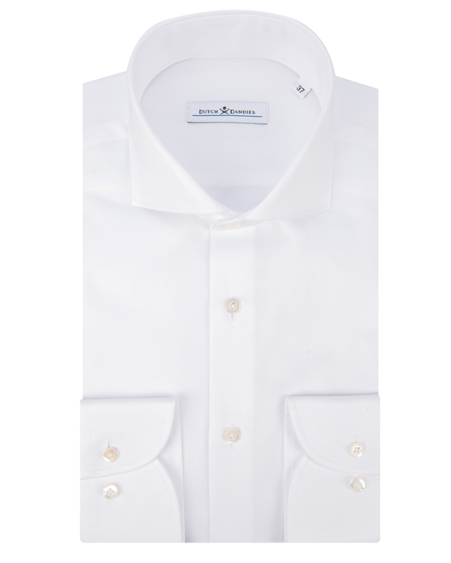 Dutch Dandies Slim fit overhemd met lange mouwen