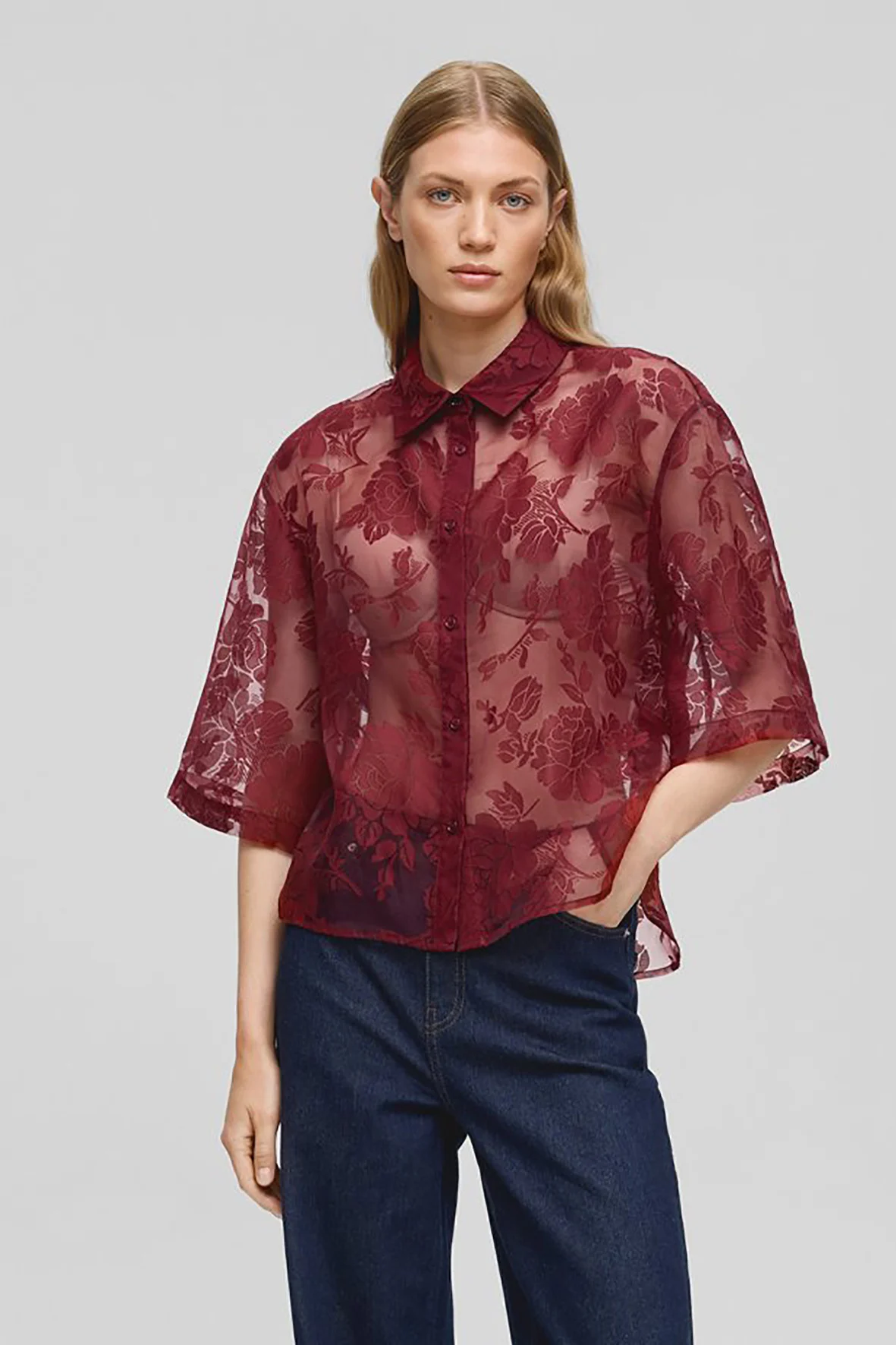 Moss Copenhagen 19356 mschlettiche 3 4 shirt