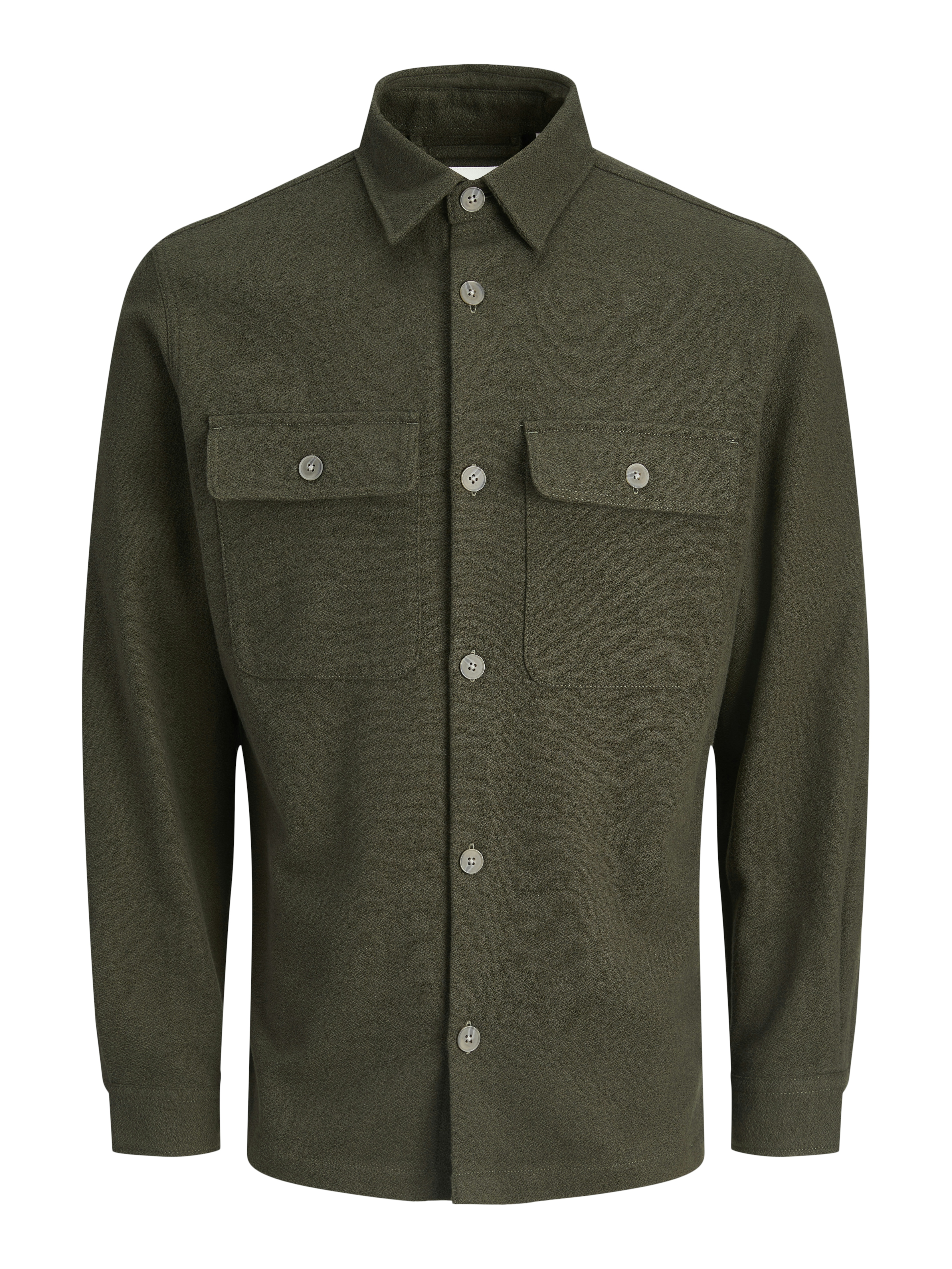 Jack & Jones Jprrayle melange solid l/s overshir