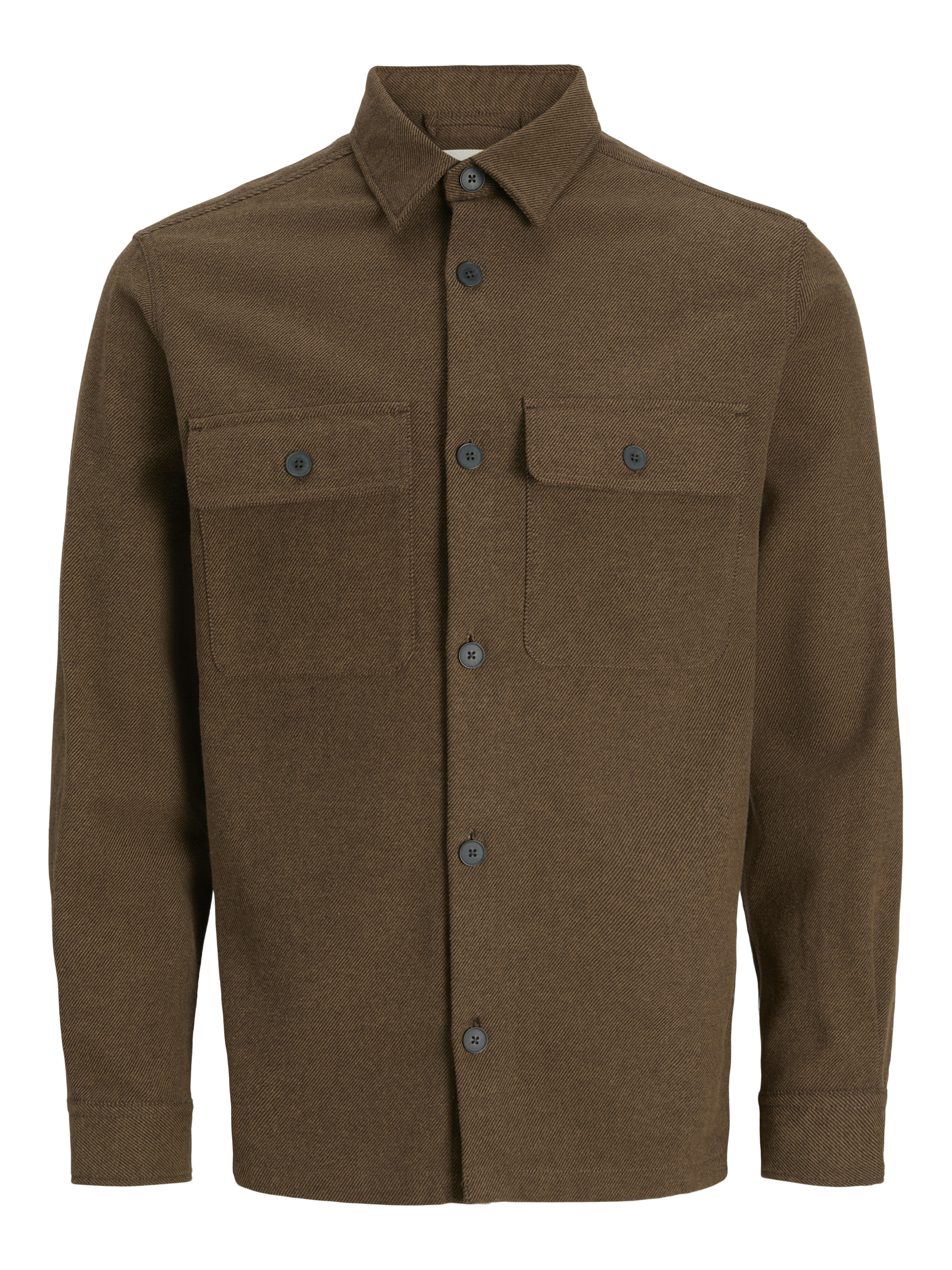 Jack & Jones Jprrayle melange solid l/s overshir