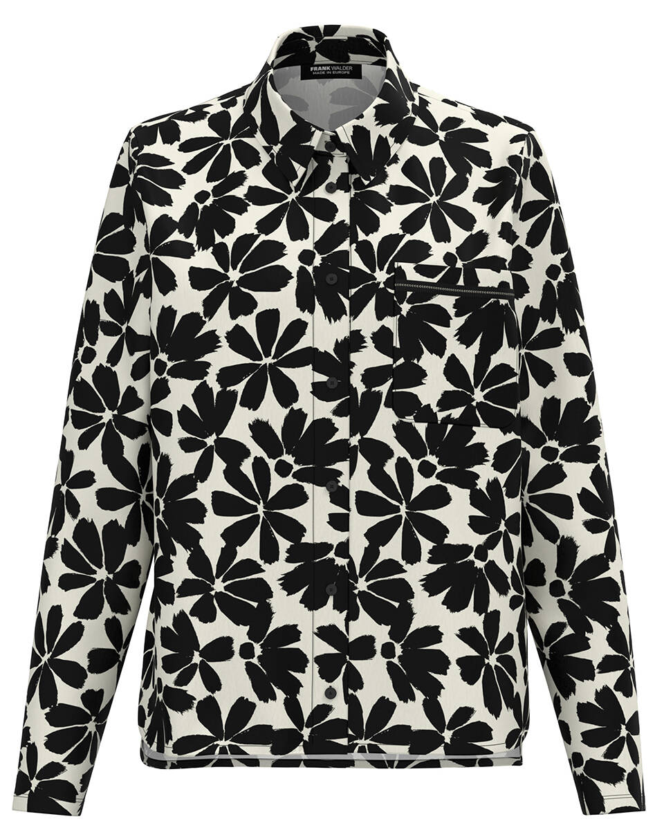 Frank Walder Blouse lange mouw w51621101