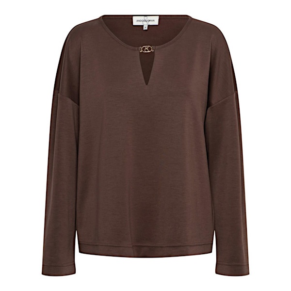 &Co Woman &co women top daca chocolate