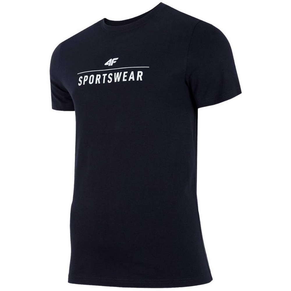 4F Heren h4z22 logo regular t-shirt