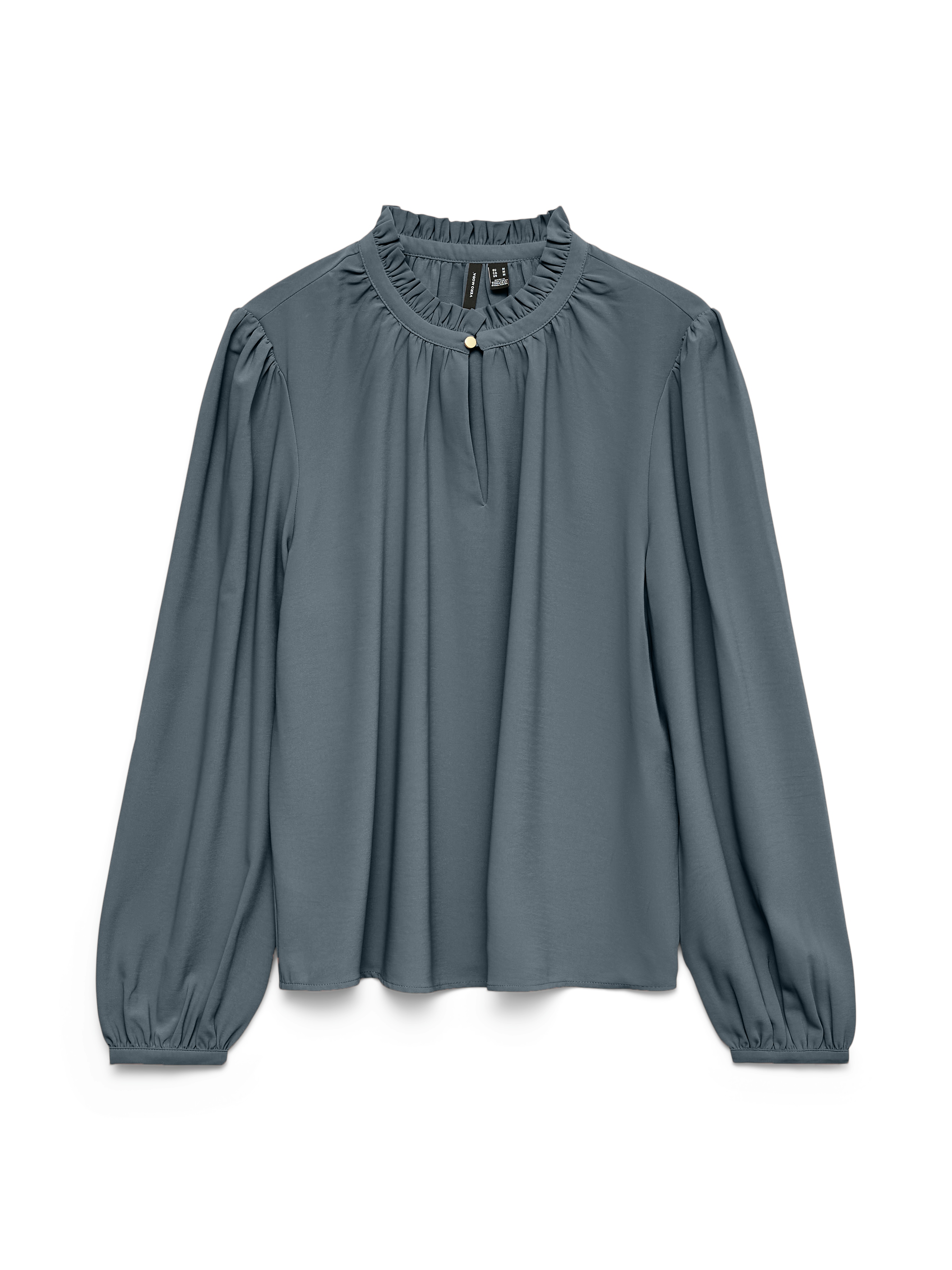 Vero Moda Vmani ls frill top wvn ga