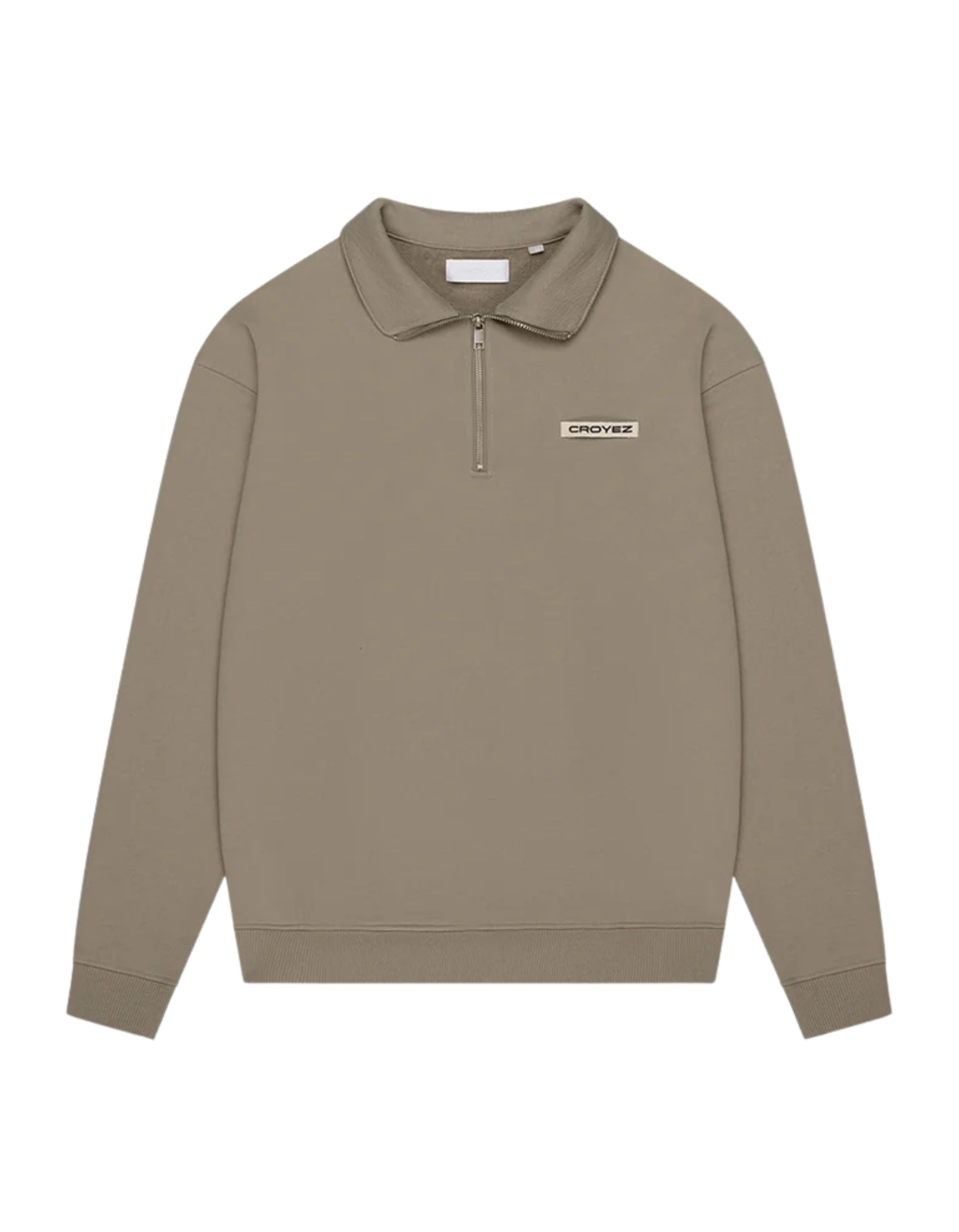 Croyez Homme Etiquette half-zip sweaters cr2-pf25-02