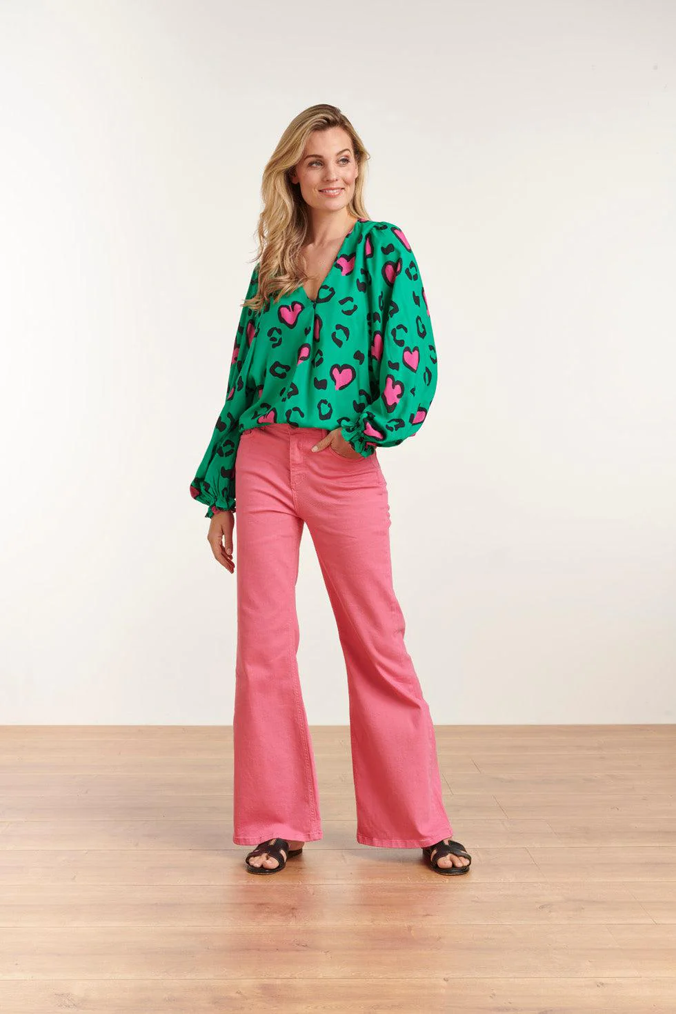 Smashed Lemon 23133 losvallende hartjes top |