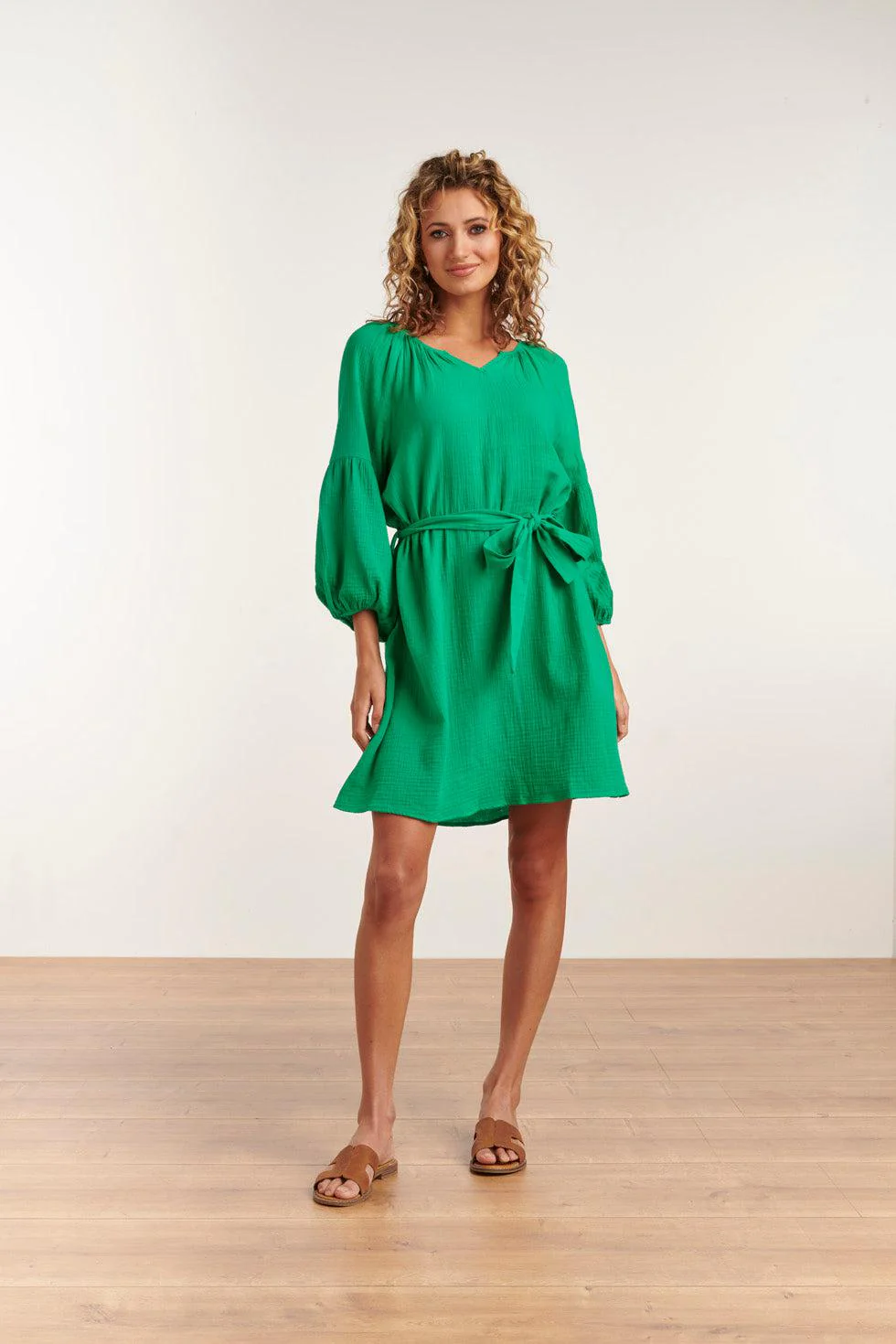 Smashed Lemon 23055-530 modieuze casual zomerjurk |