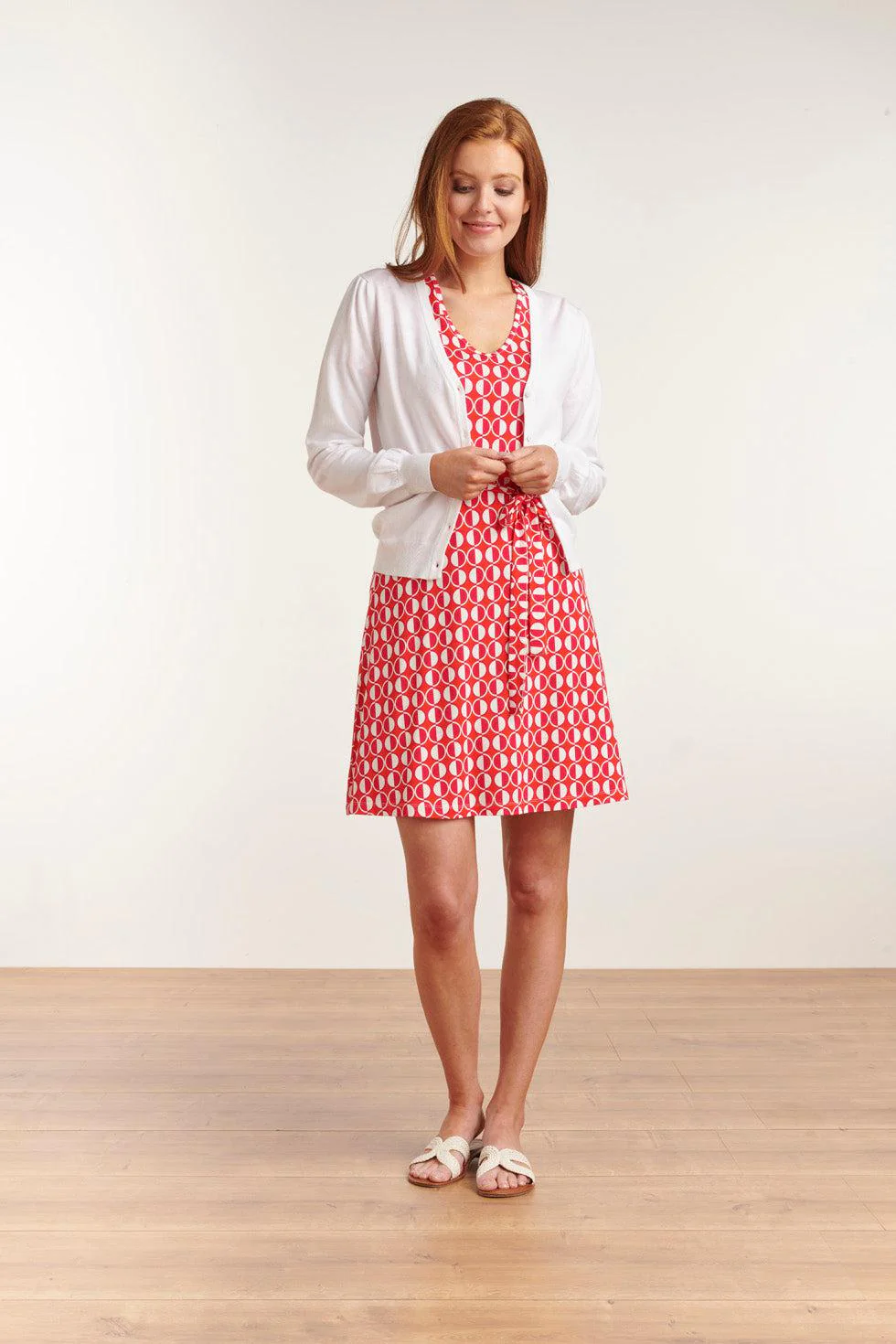 Smashed Lemon 23152-000 viscose lange mouw vestjete |