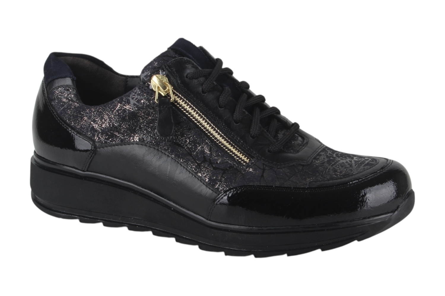 Durea 6263.688.1682-k dames veterschoenen sportief