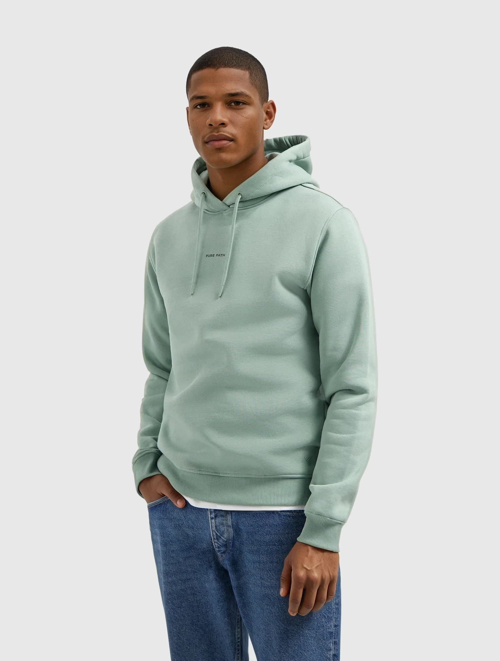Pure Path Regular fit hoodie ls sweaters