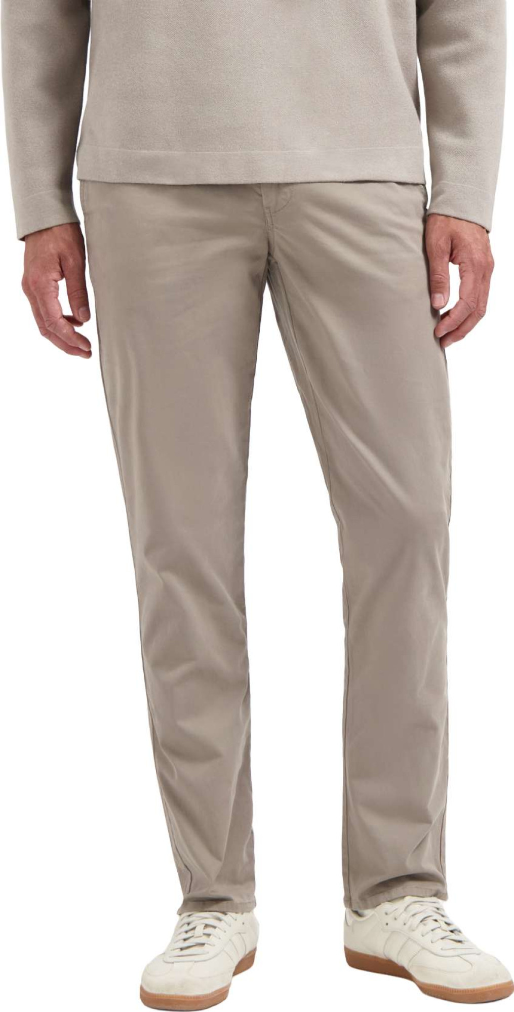 No Excess Pants stretch garment dyed clay
