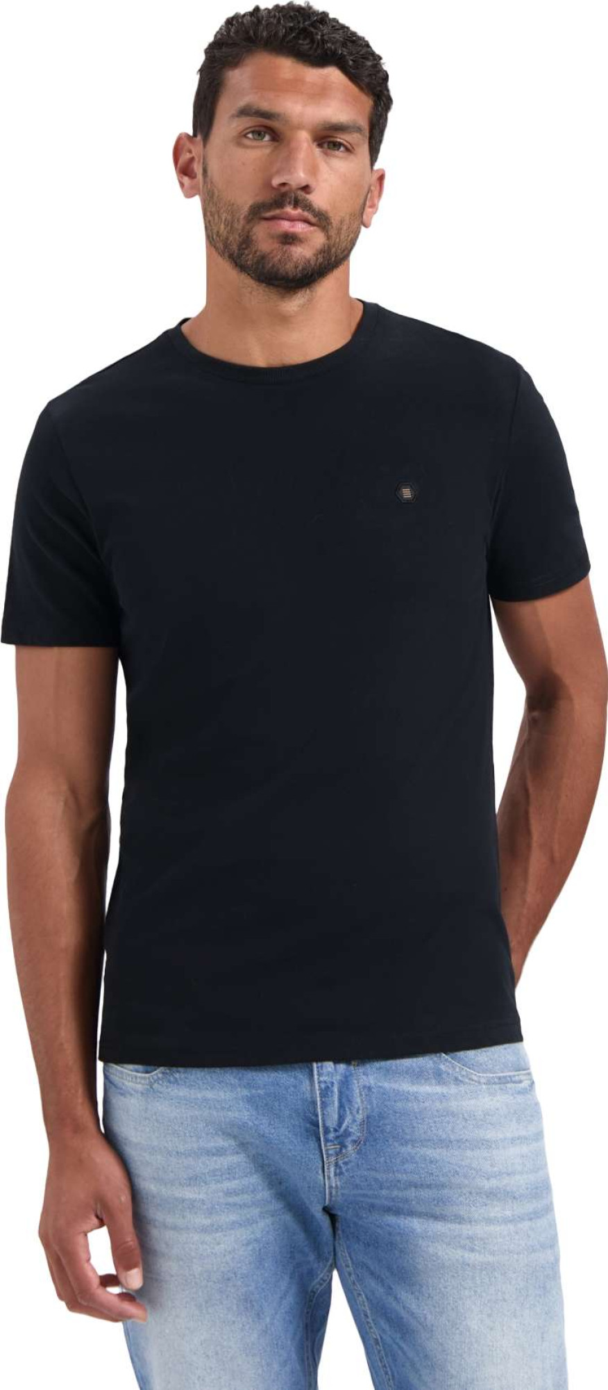 No Excess T-shirt crewneck peached black