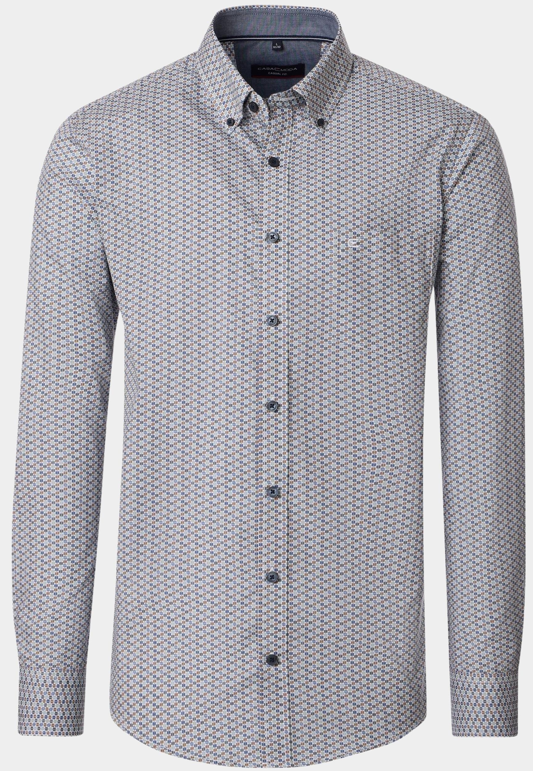 Casamoda Casual hemd lange mouw b.d. casual fit 454487800/300