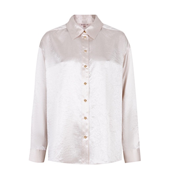 Esqualo Blouse f25-15512 pearl