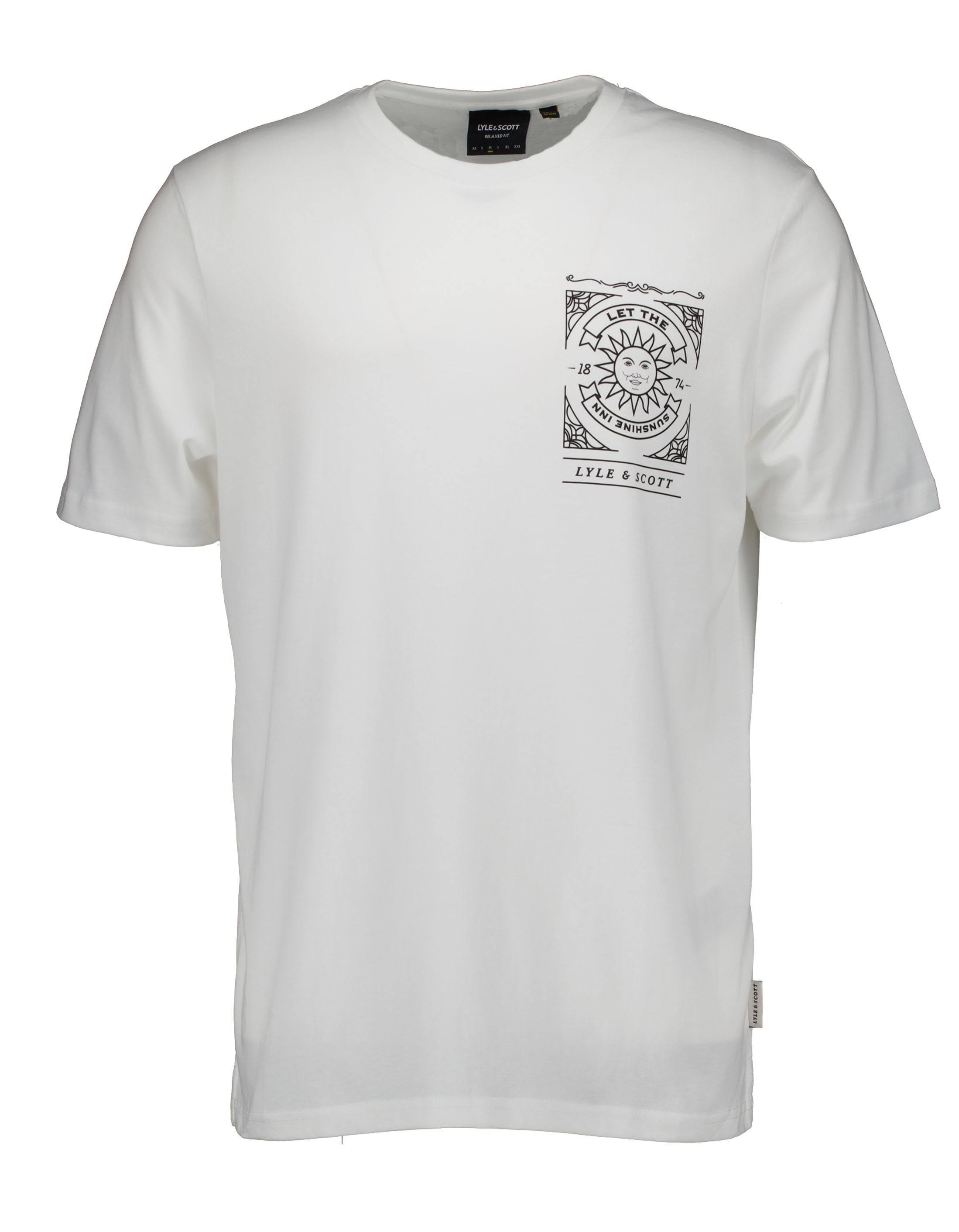 Lyle and Scott Lyle&scott sunshine inn graphic t-shirts ts2307v
