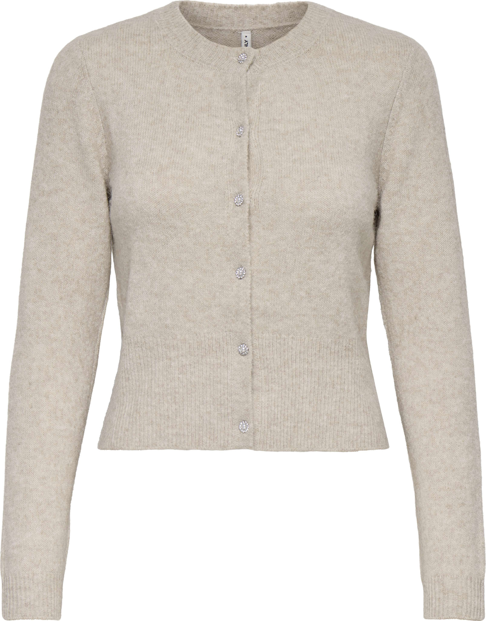 Only Onlhavanna ls button cardigan knt pumice stone/mel