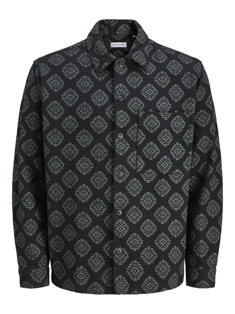 Jack & Jones jjaztek print overshirt ls 12281669 -