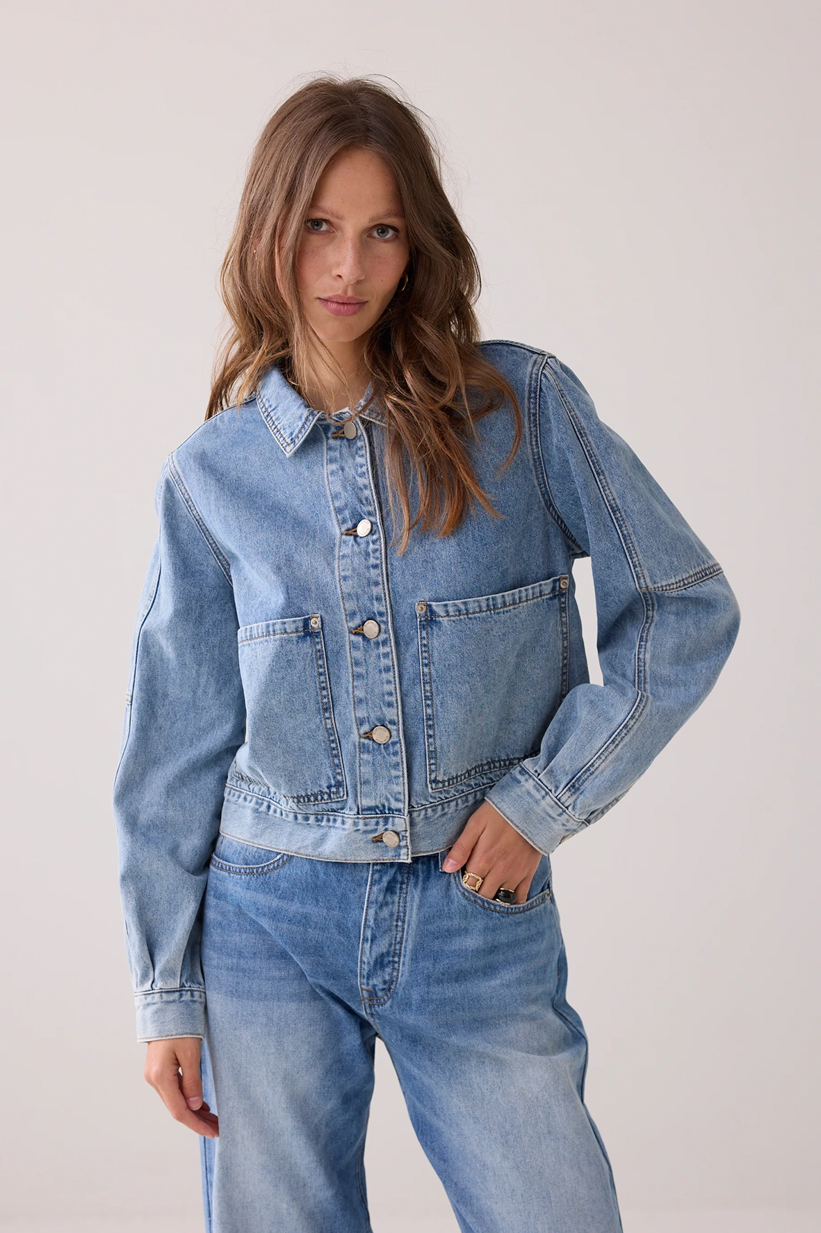 Summum 1s1267-5169 denim jacket