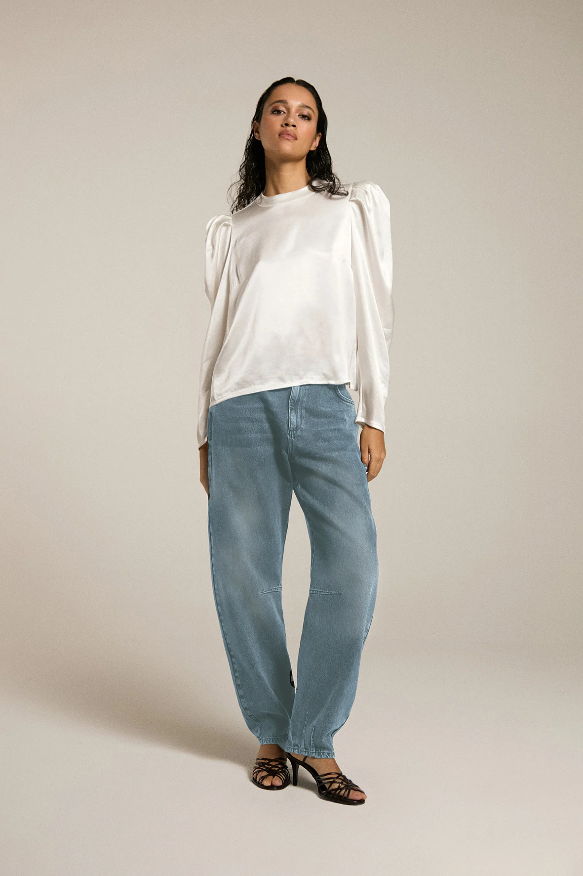 Homage to Denim H-cw25m86 amber balloon jeans
