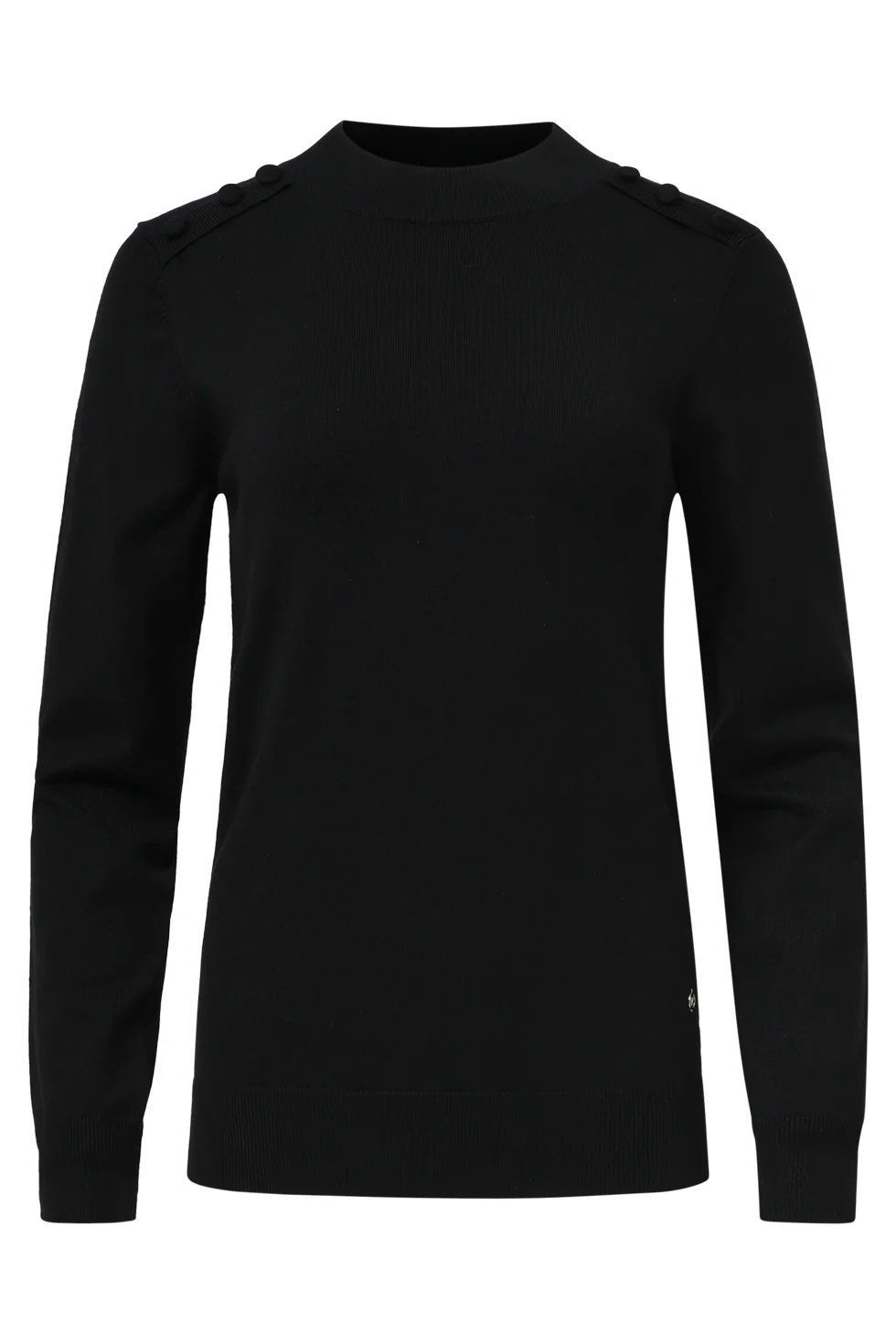 Smashed Lemon Damesgebreide top met lurex |
