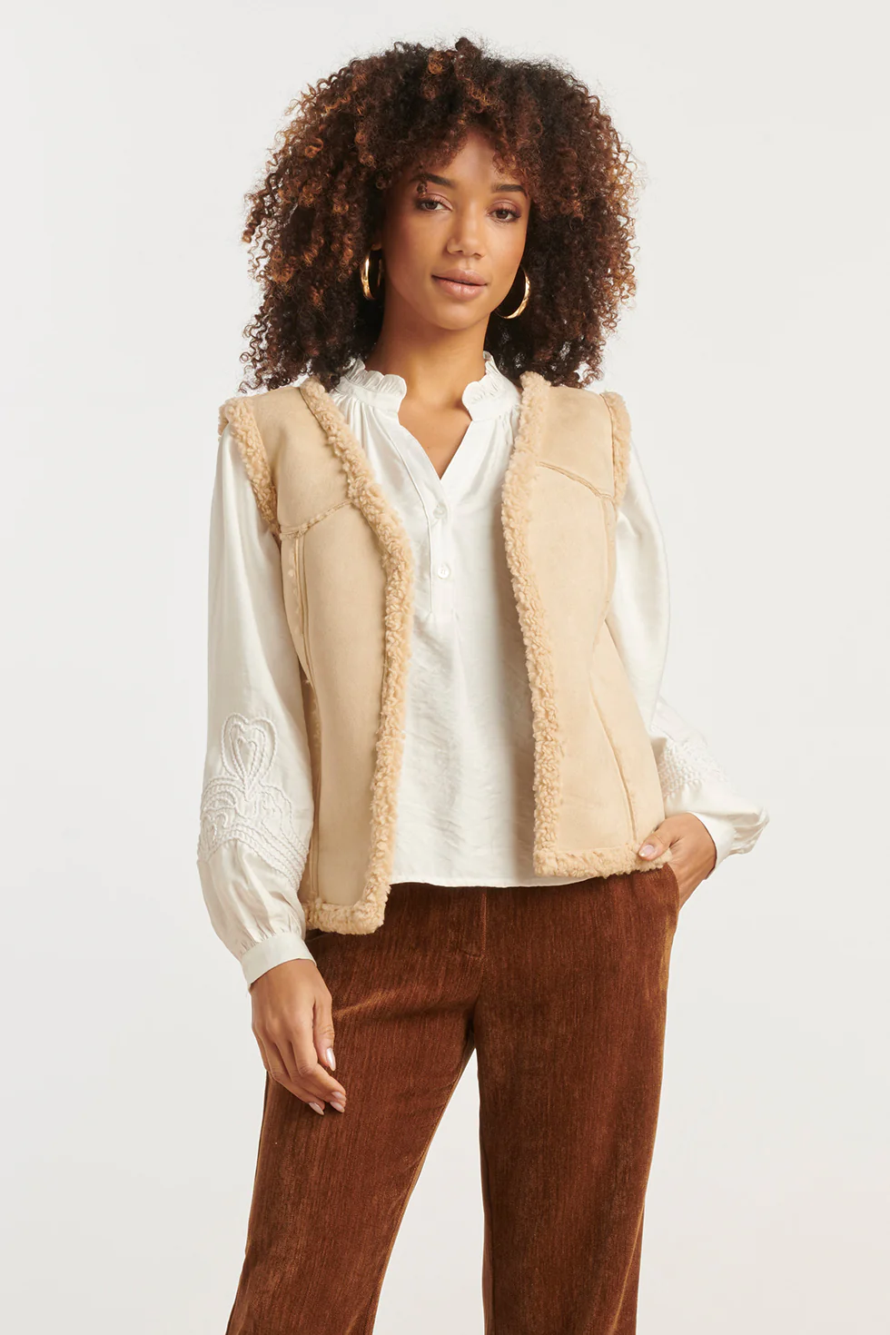 Smashed Lemon Dameslammy gilet |