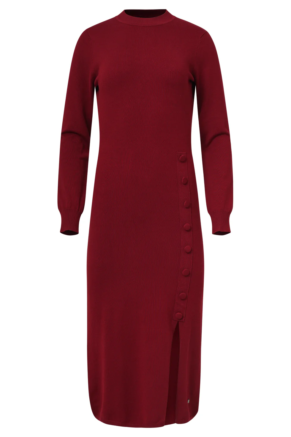 Smashed Lemon Damesgebreide jurk met lurex |