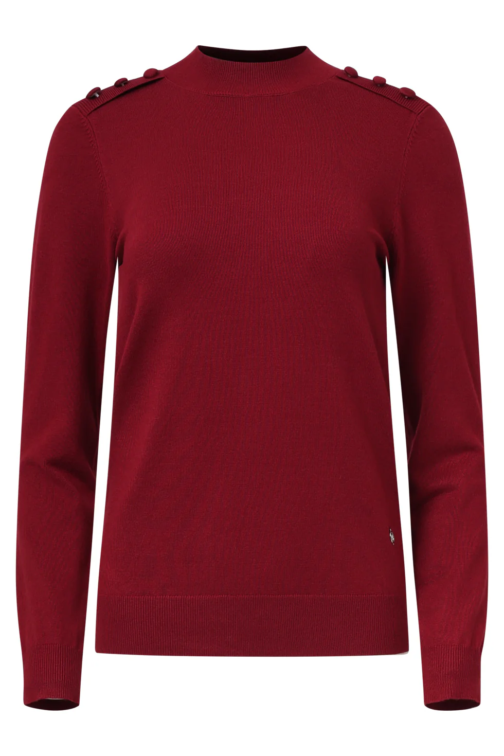 Smashed Lemon Damesgebreide top met lurex |