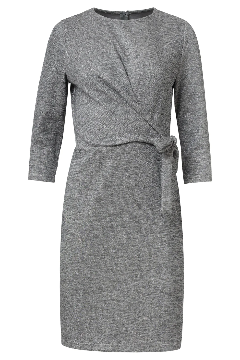 Smashed Lemon Damesstijlvolle jurk met lurex |