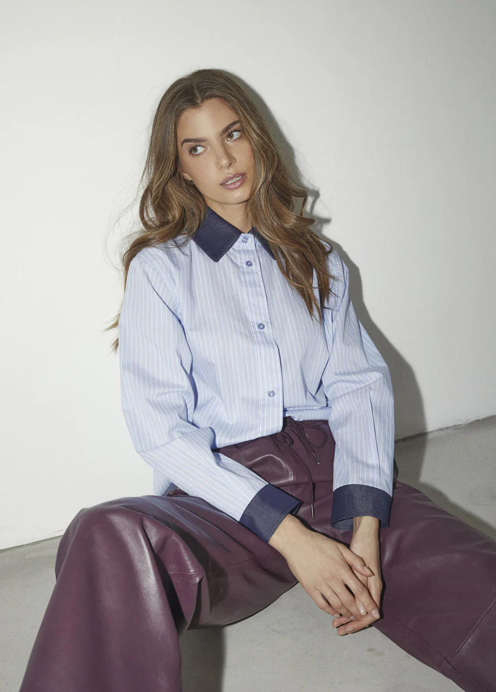 Co'Couture Nelsoncc stripe blouse