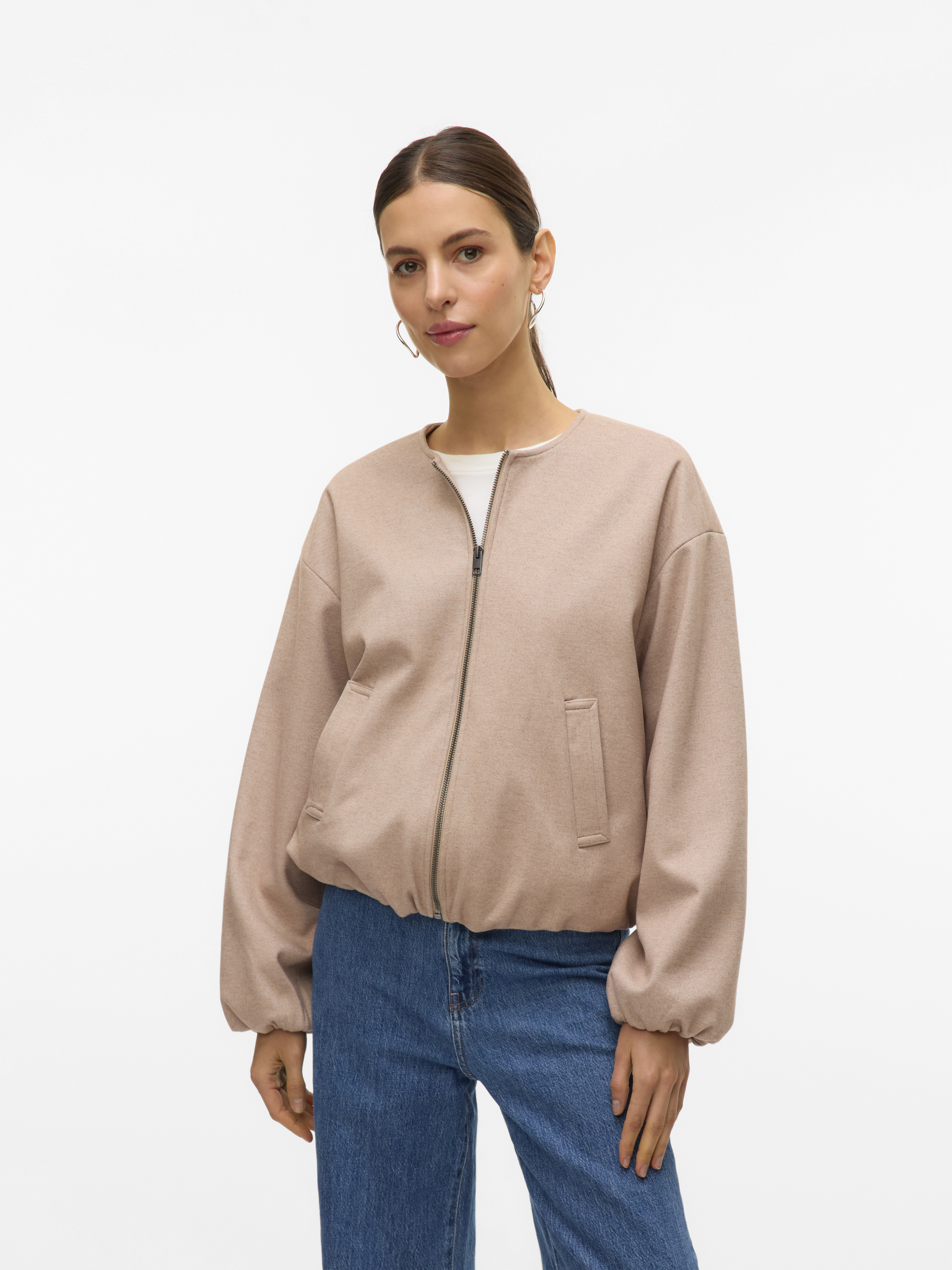 Vero Moda Vmtilika ls brushed jacket ent
