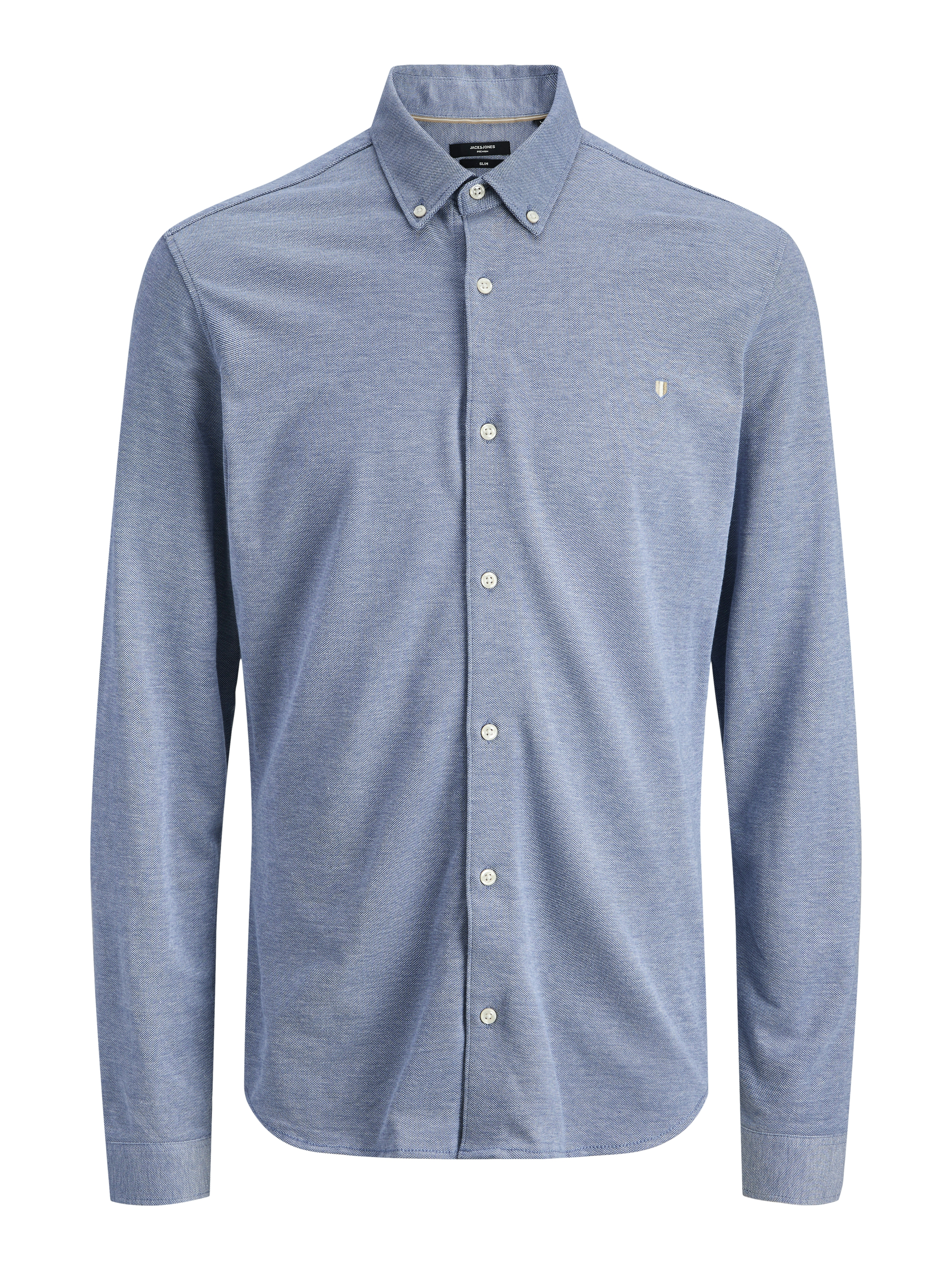 Jack & Jones Jprblublake pique detail l/s shirt