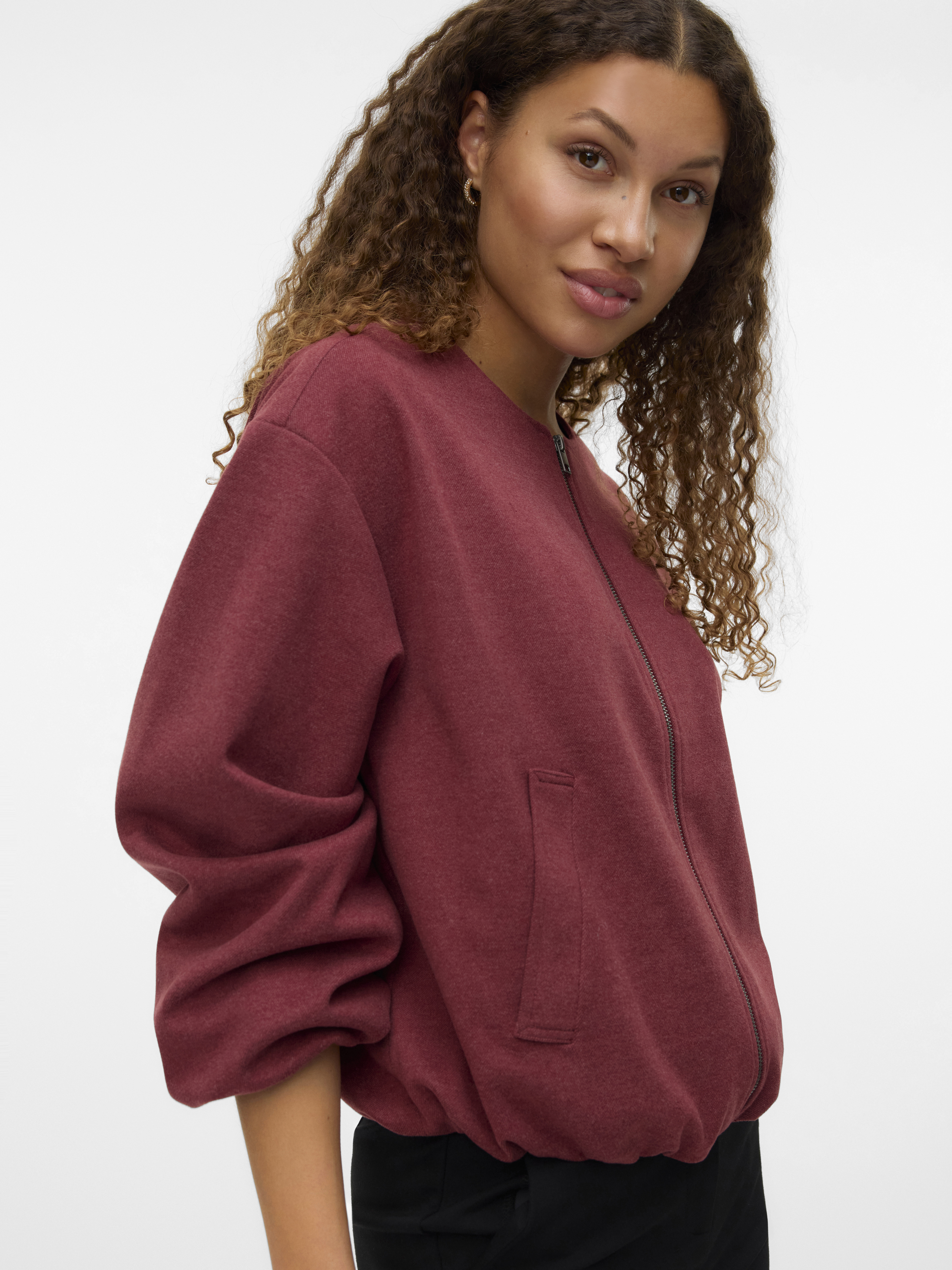 Vero Moda Vmtilika ls brushed jacket ent