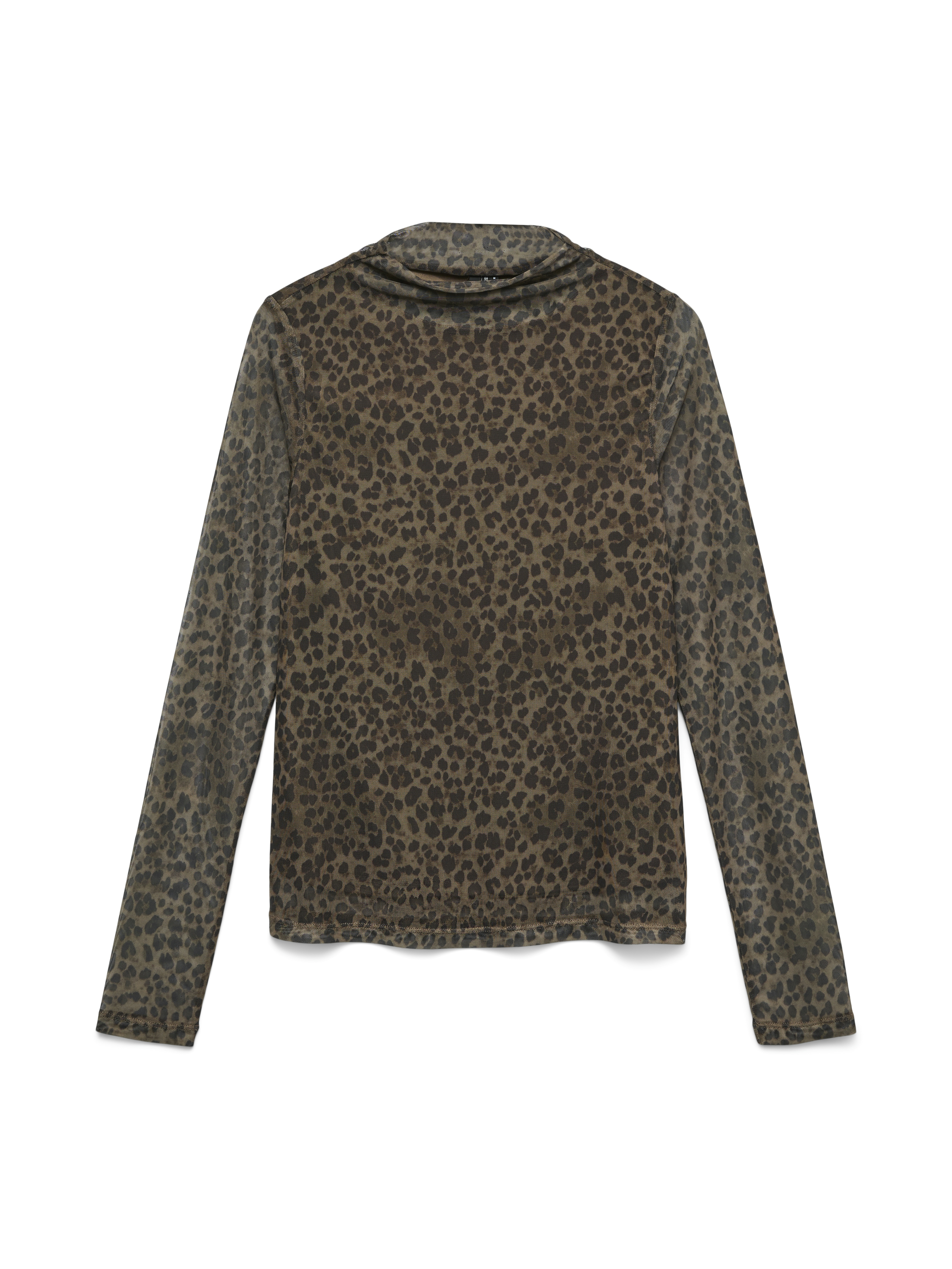 Vero Moda Vmgemma ls highneck mesh top exp