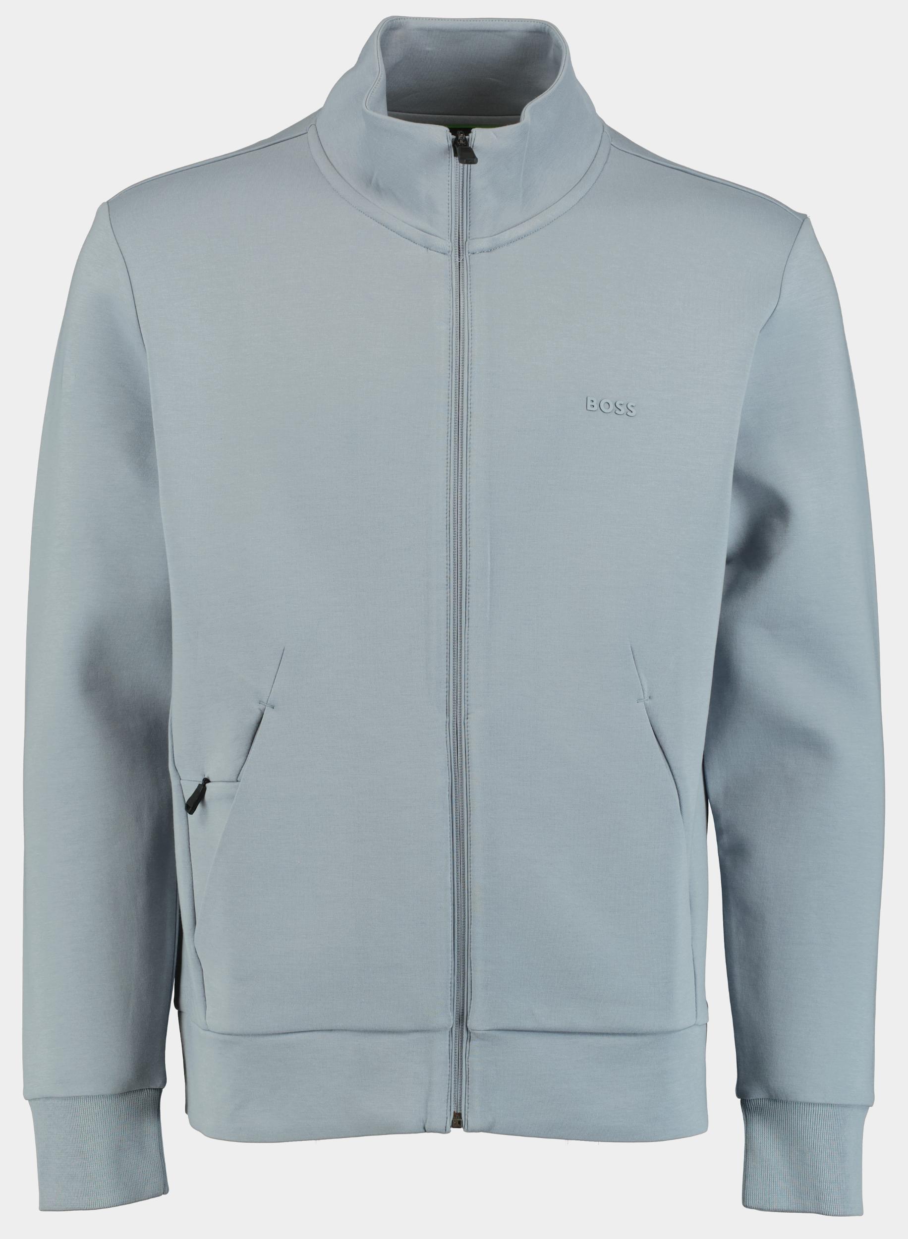 BOSS GREEN Sweatvest Skaz met druk