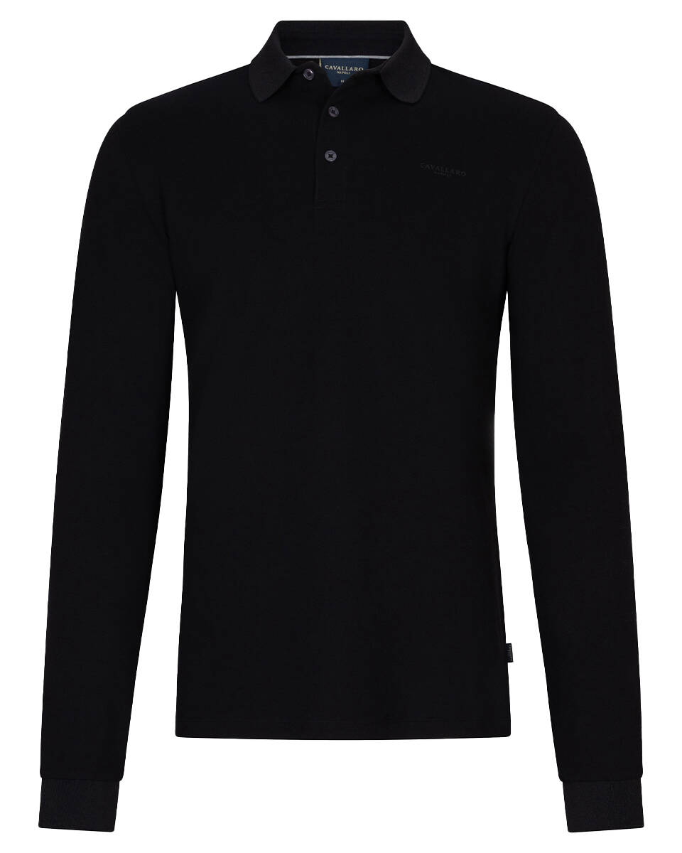 Cavallaro Polo lange mouw 116255002 basso